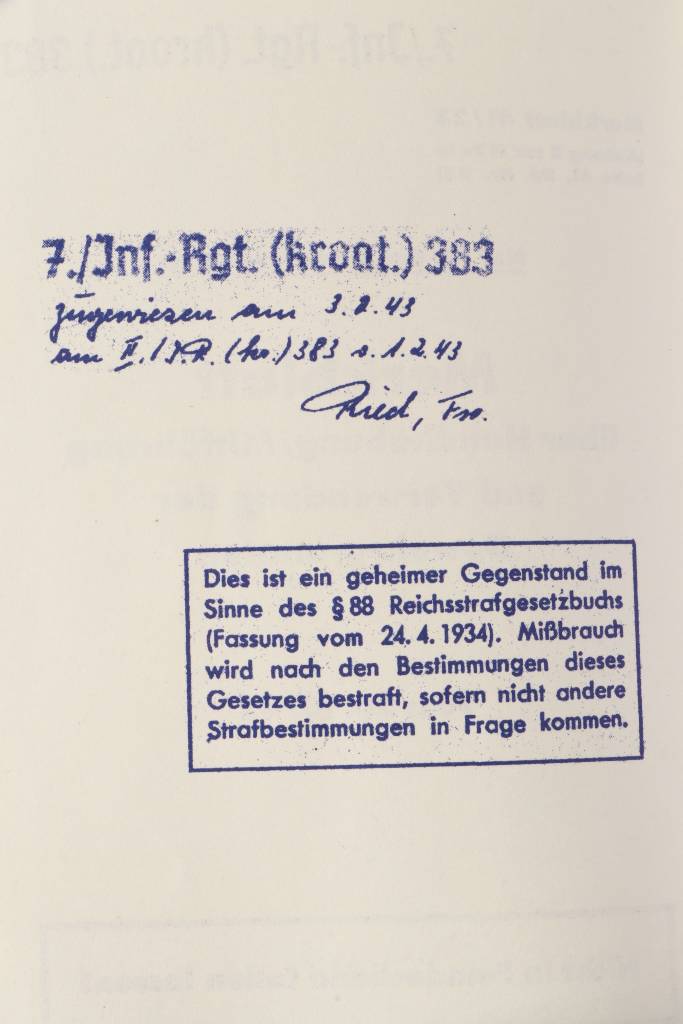 World War II U.S., Finnish and German Training Manuals and More, 1921-1944