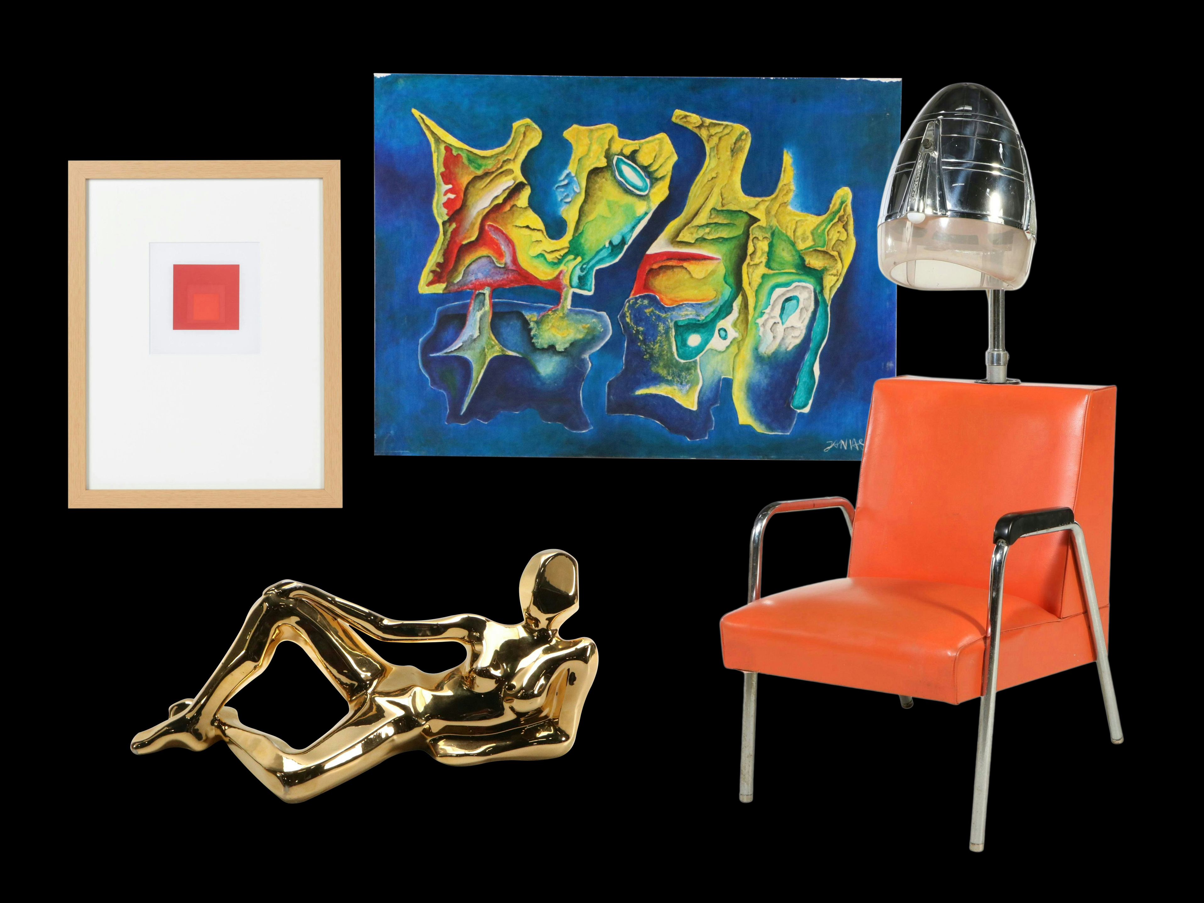 Curated Modern Art, Mid-Century Design & Iconic Furnishings
