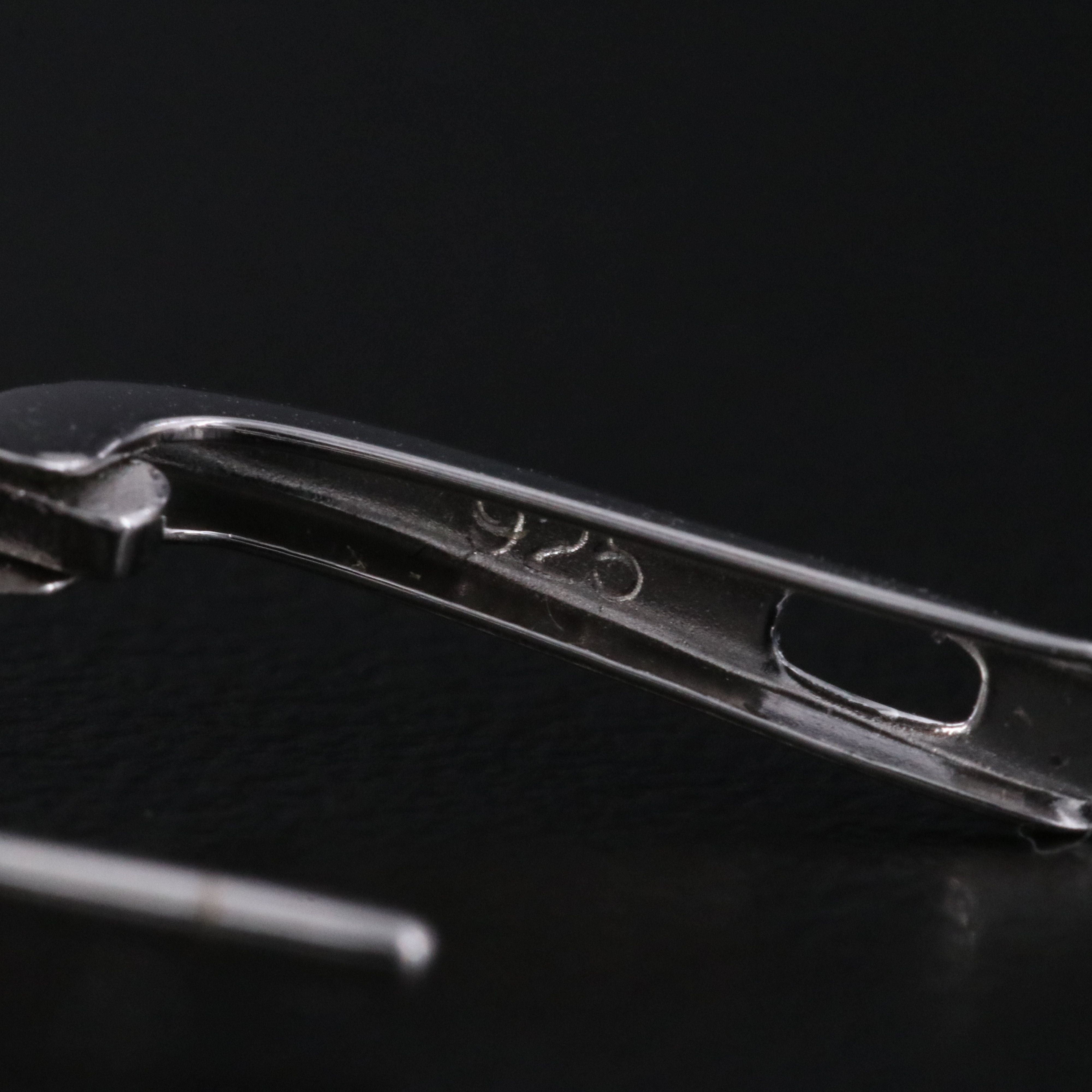 Sterling Pavé Ruby Earrings