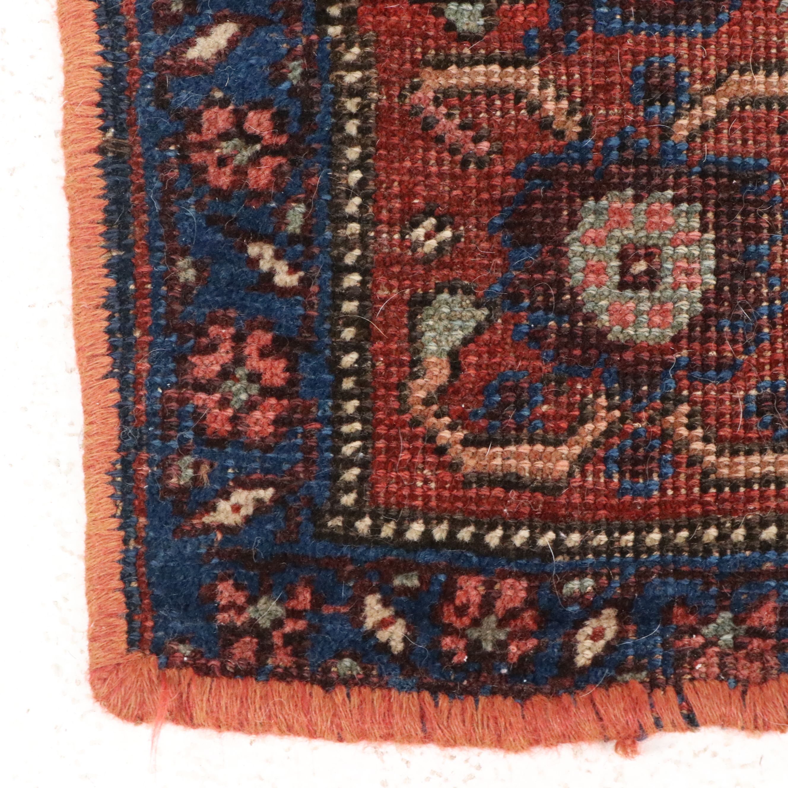 4'8 x 7' Hand-Knotted Caucasian Kazak Area Rug