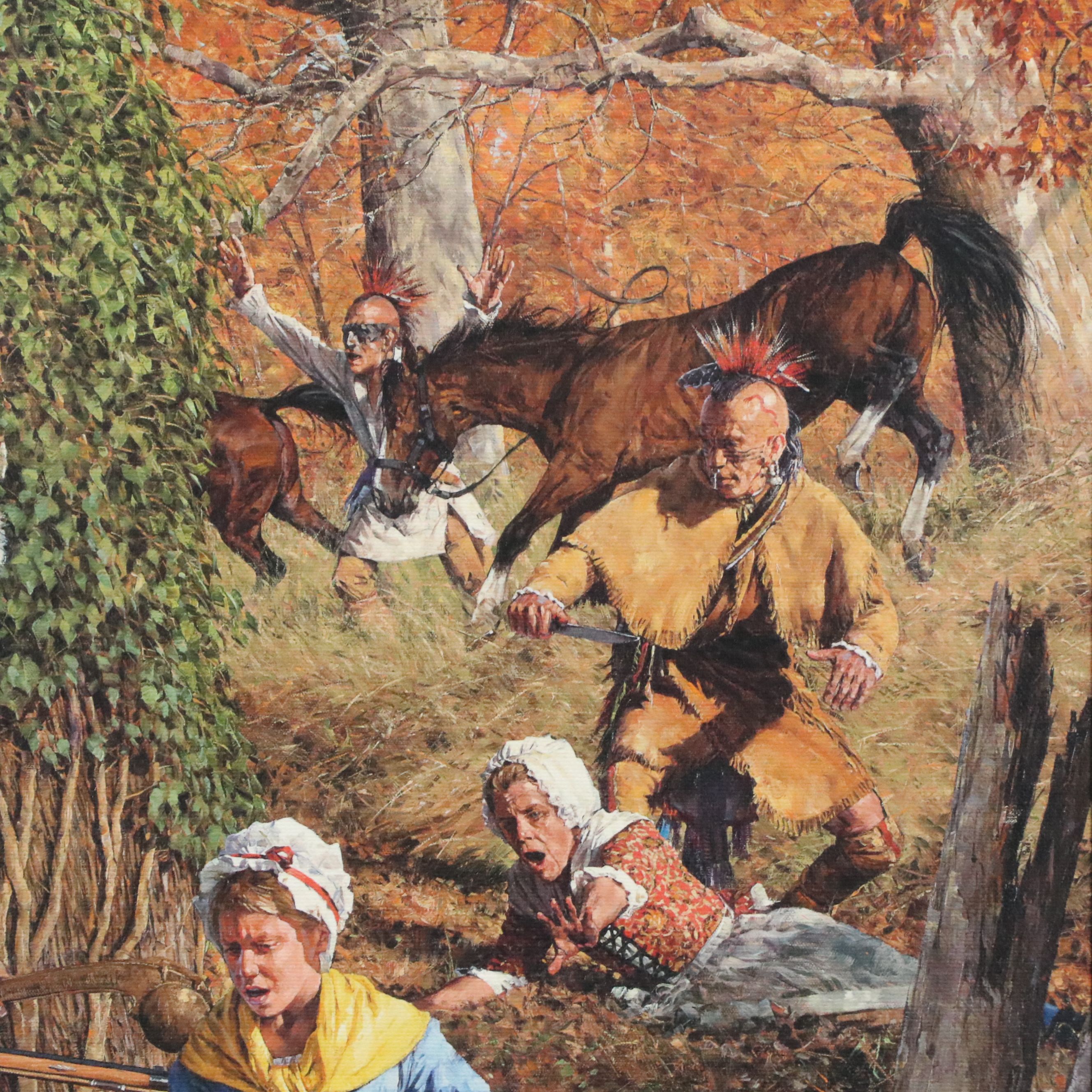 Bradley Schmehl Giclée on Canvas "The Ordeal of Sarah Mitchell," 2009