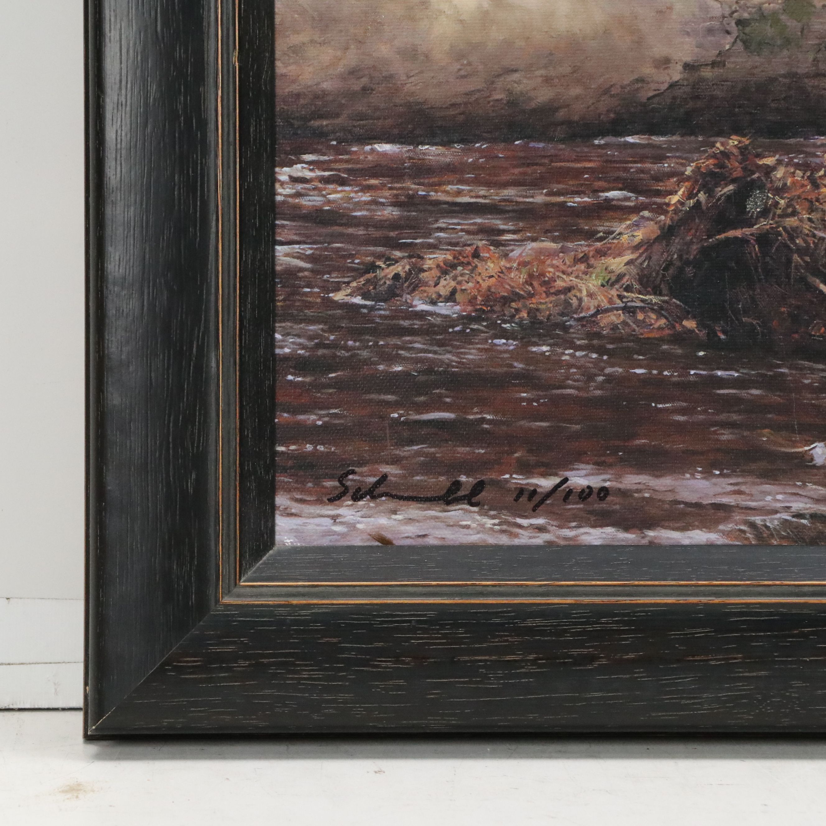 Bradley Schmehl Giclée on Canvas "The Ordeal of Sarah Mitchell," 2009