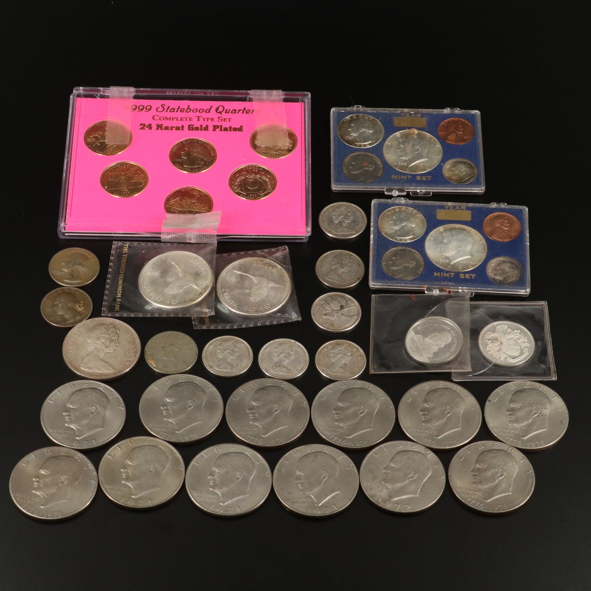 Small Collection of U.S. and Canada Coins