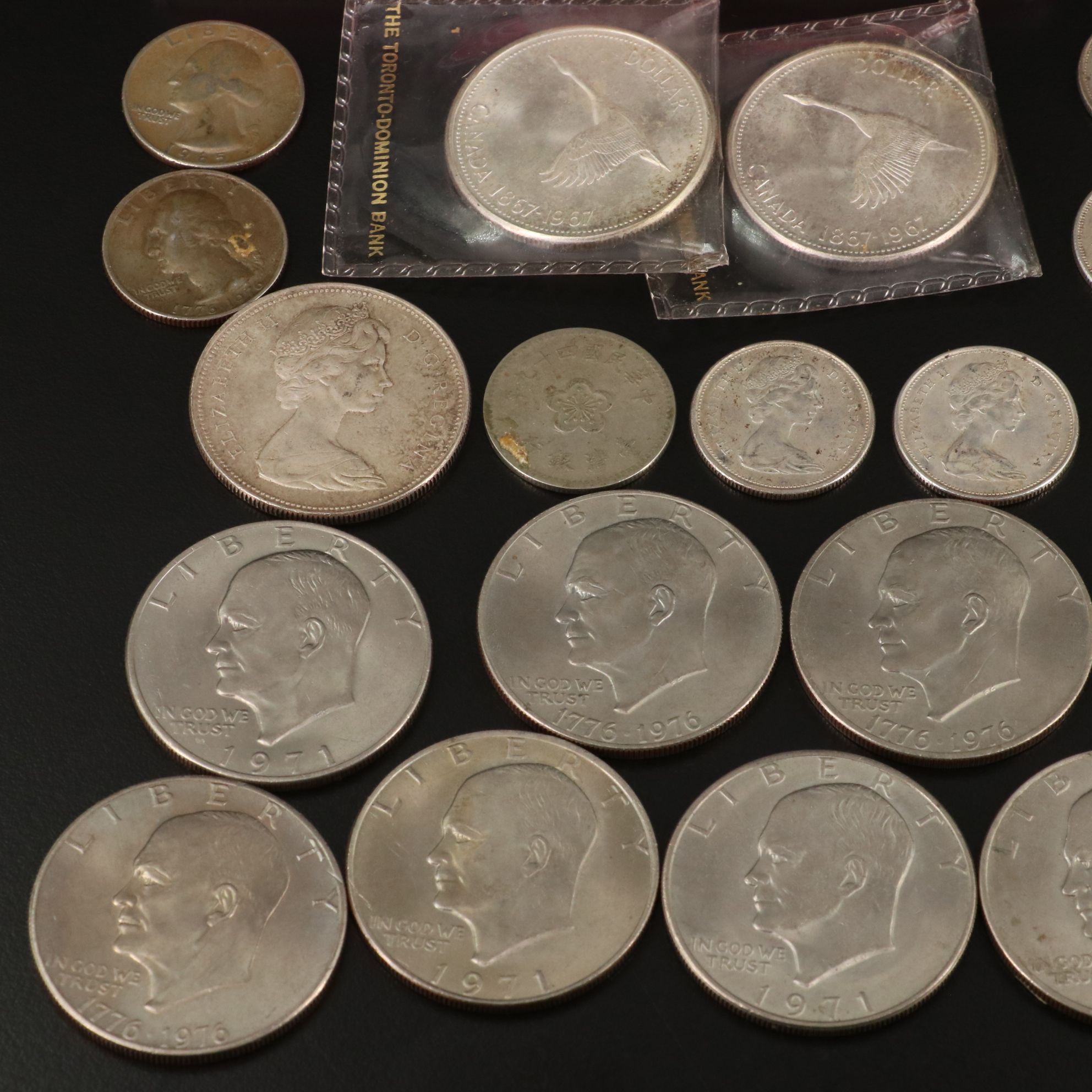 Small Collection of U.S. and Canada Coins