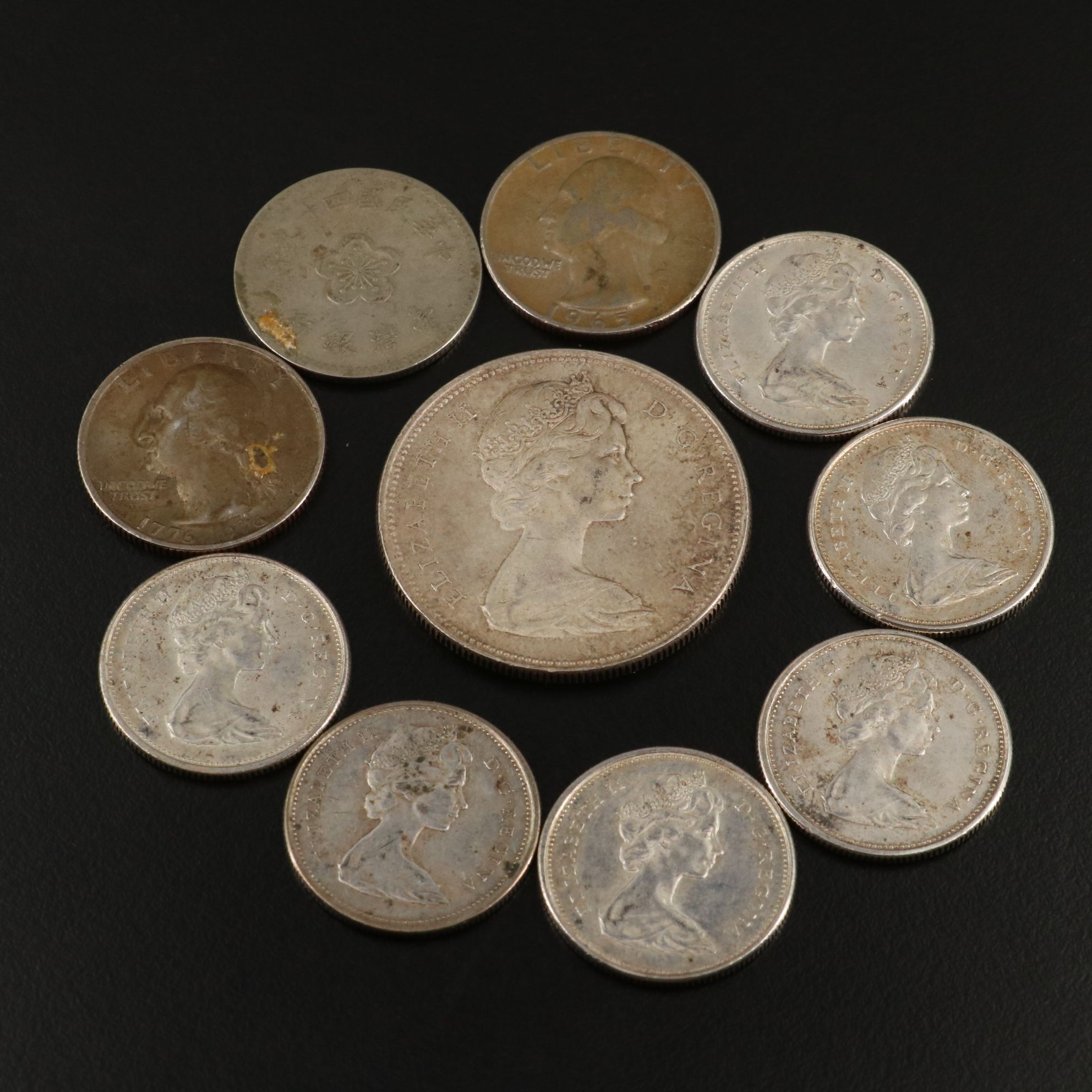 Small Collection of U.S. and Canada Coins