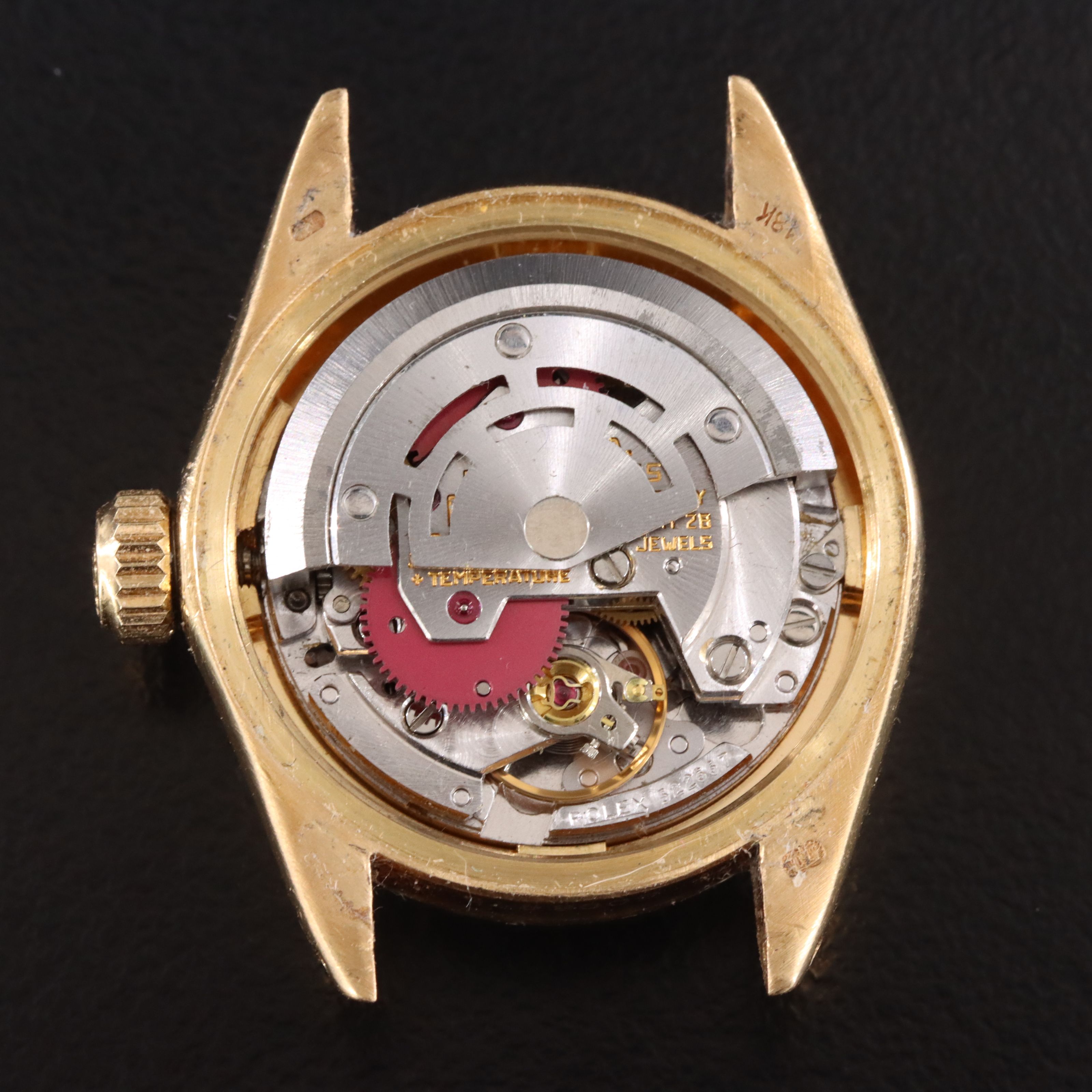 1979 Rolex Custom Band, Diamond Dial & Bezel Datejust Watch 6917