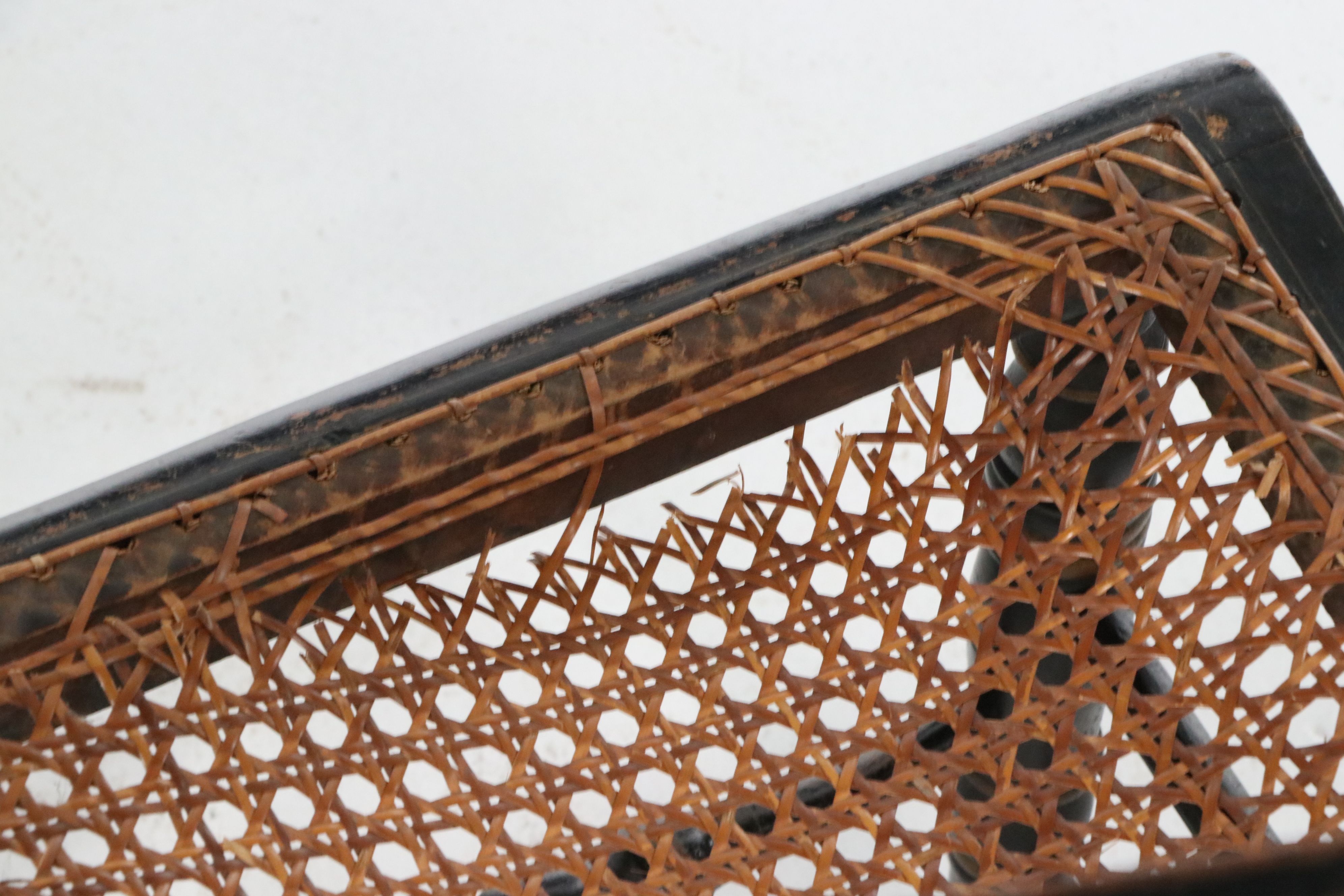 Set of Six American Federal Style Stenciled Fancy Chairs, Mid-19th Century