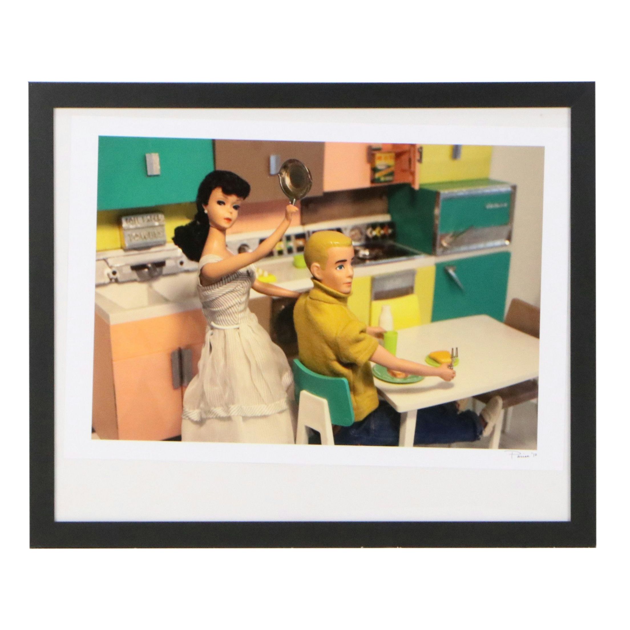 David Parise Digital Print "Pan on the Head," 21st Century