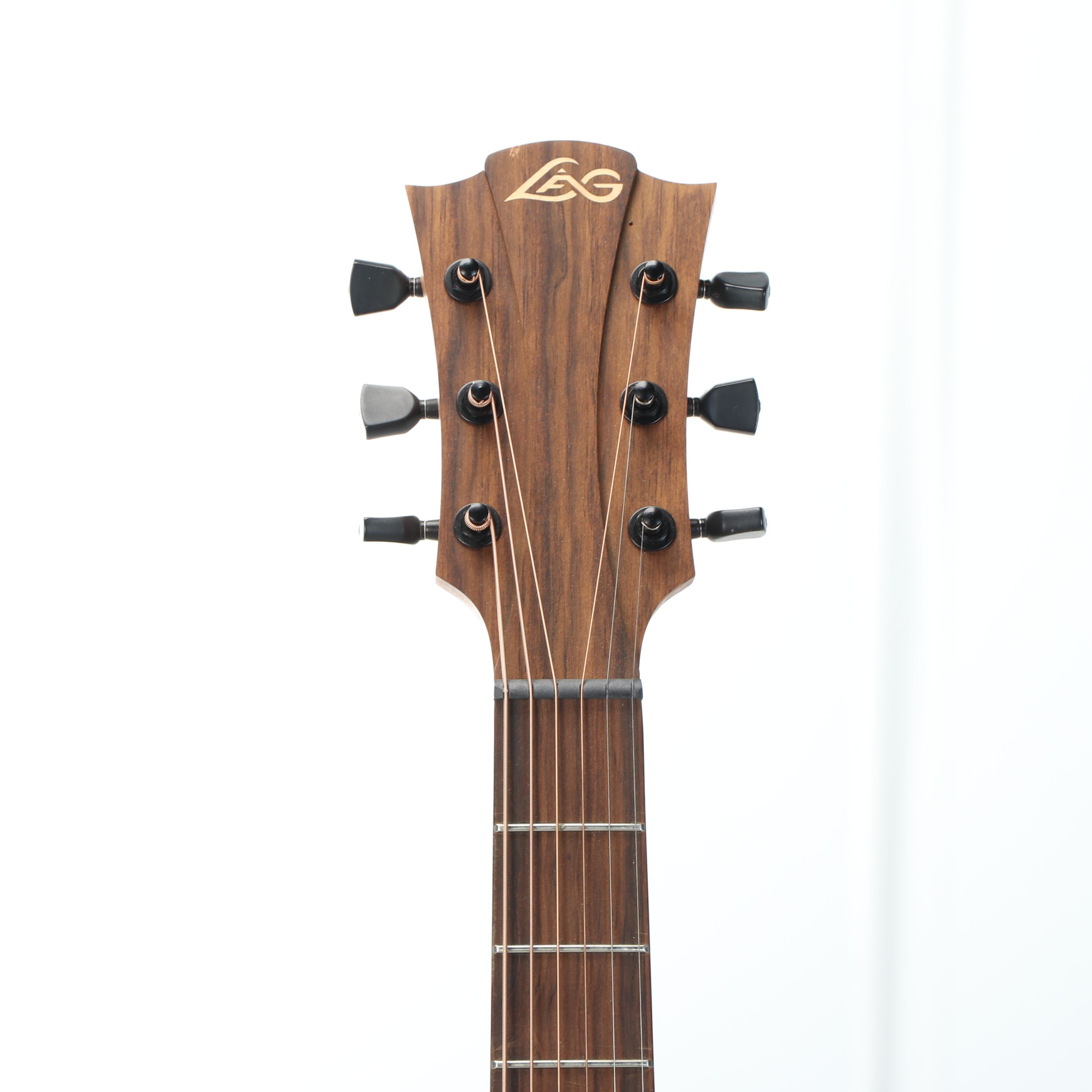 LÂG Tramontane T70DCE Dreadnought Cutaway Electric Acoustic Guitar