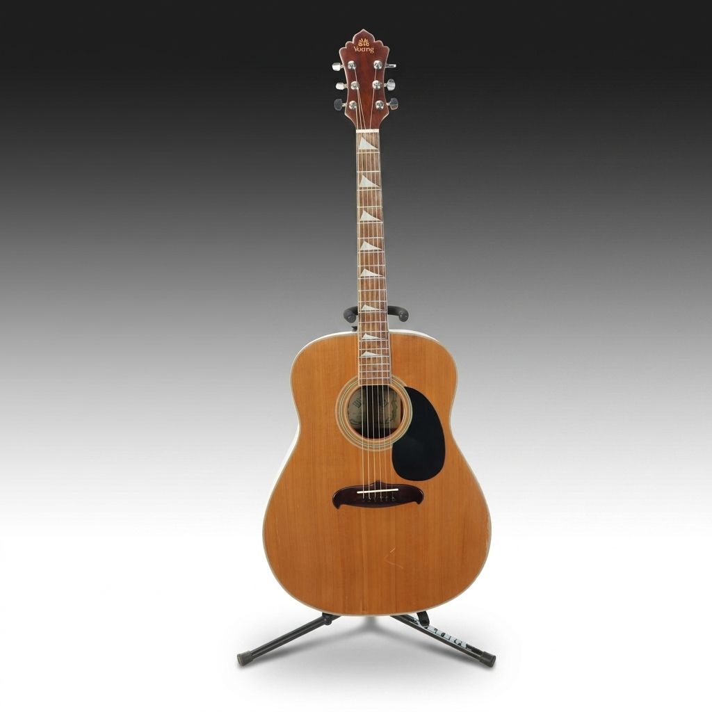 Hyundai Music Co. 807 Spruce Top Acoustic Guitar