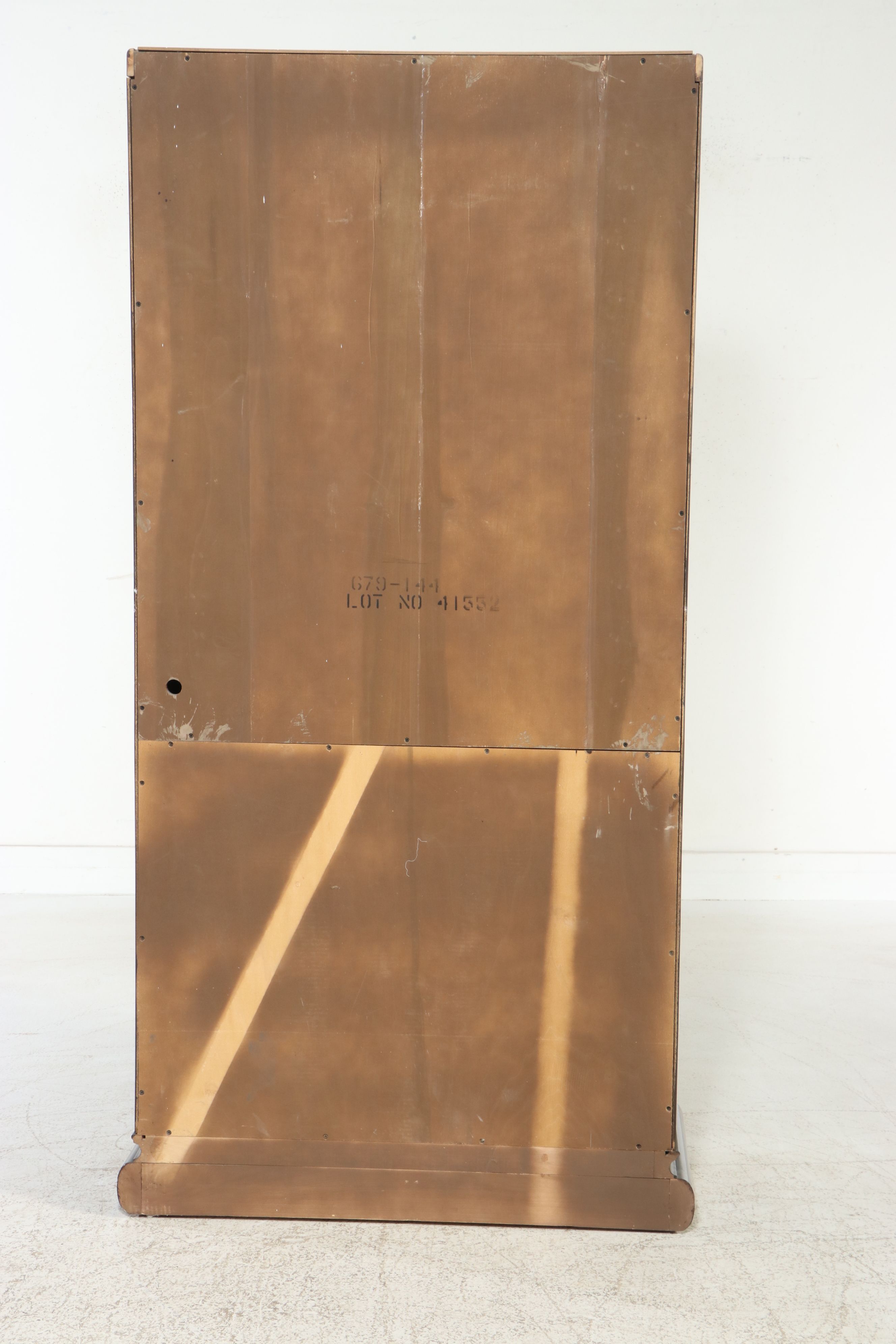 Bernhardt Chinoiserie Style Burl Wood Armoire, Late 20th Century