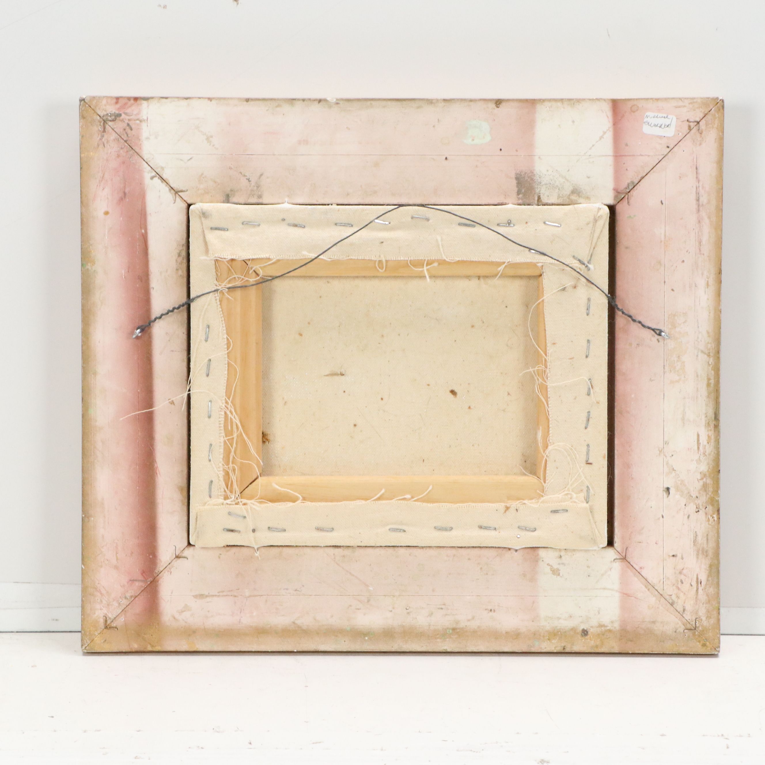 R. Michael Shannon Oil Painting of Tree-Lined Path, Late 20th/21st Century