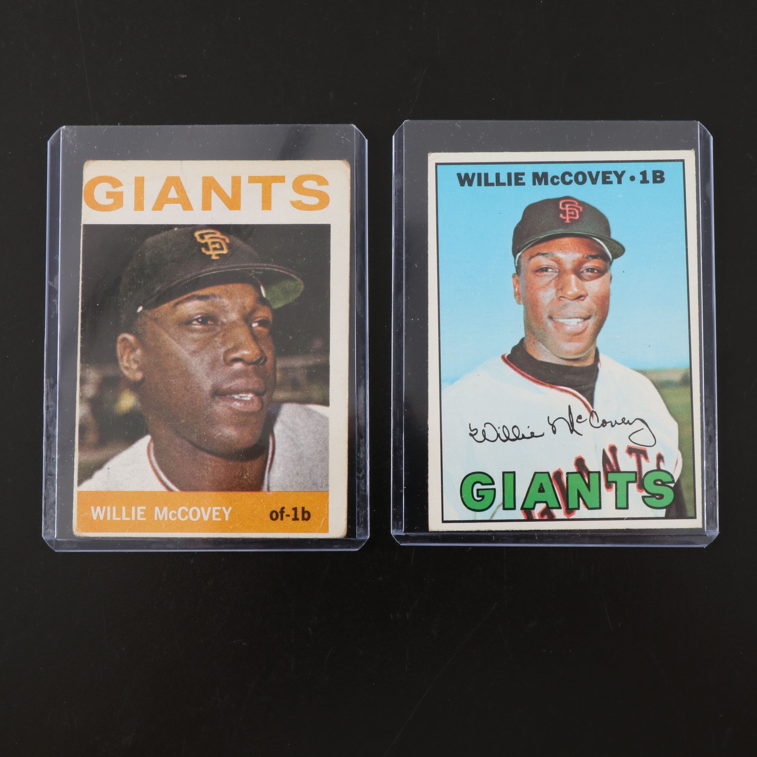 Willie McCovey San Francisco Giants Topps Baseball Cards, 1960s-1970s
