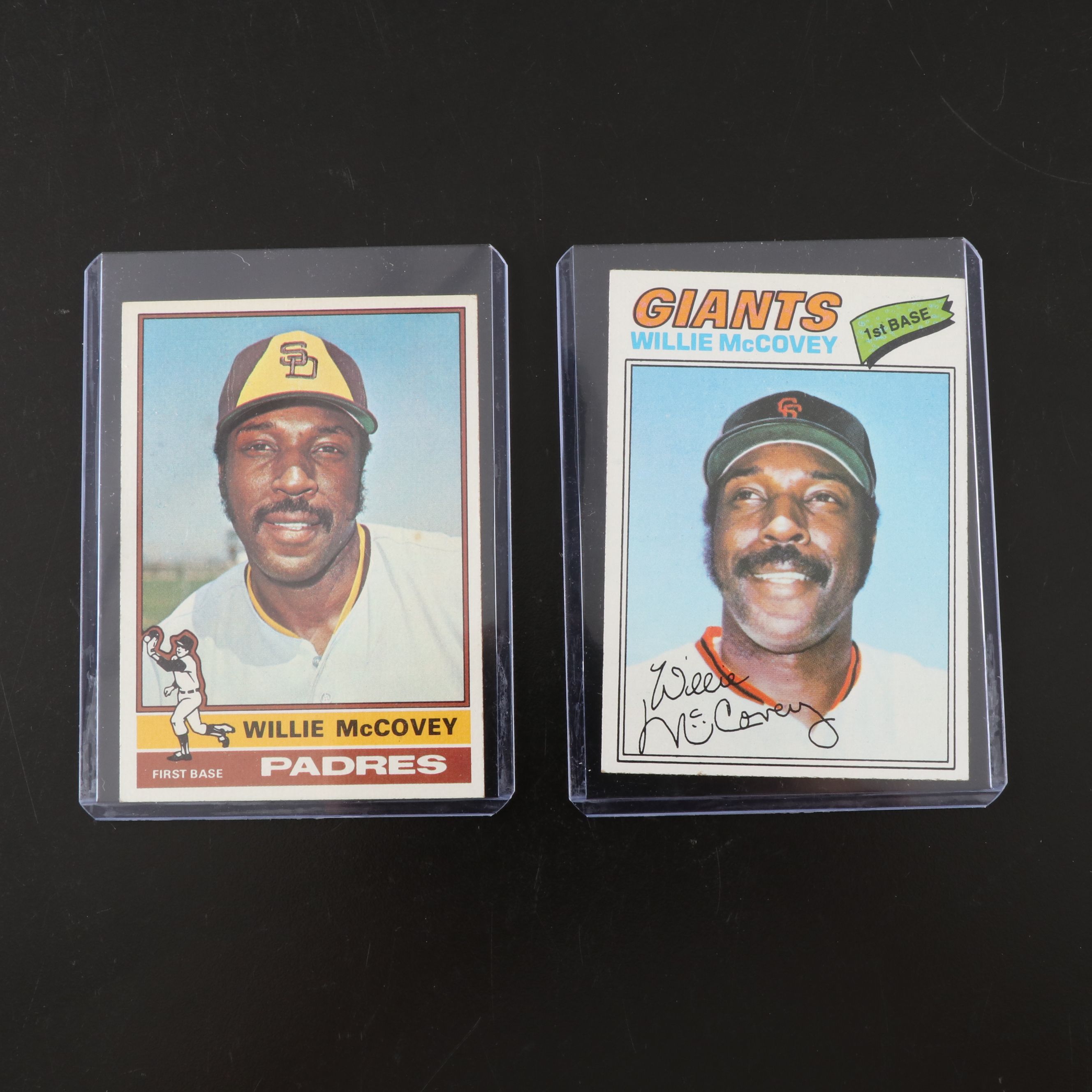 Willie McCovey San Francisco Giants Topps Baseball Cards, 1960s-1970s