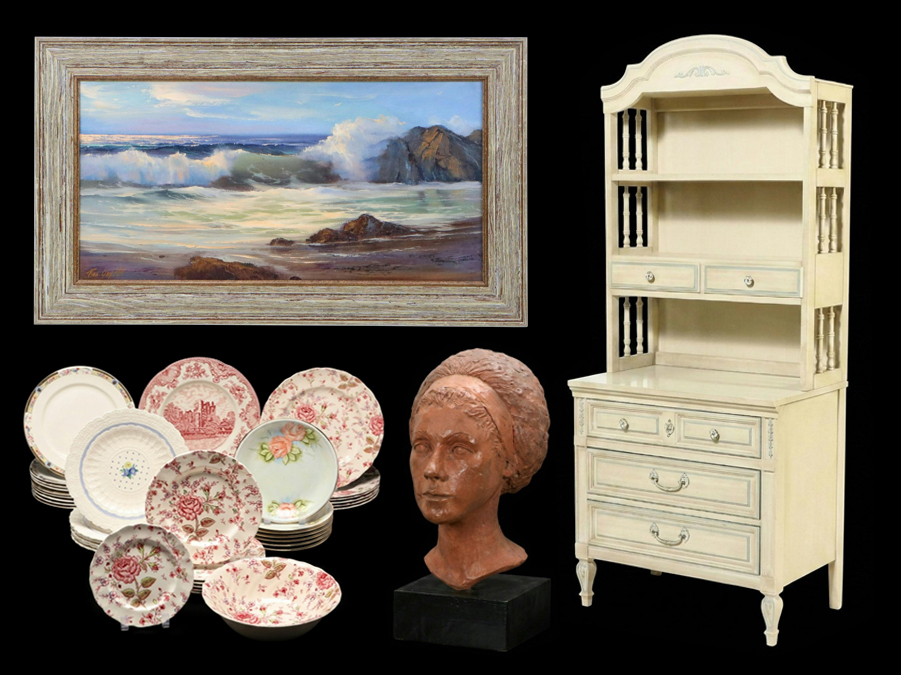 Fine Art, Jewelry, Furniture & Traditional Home Décor