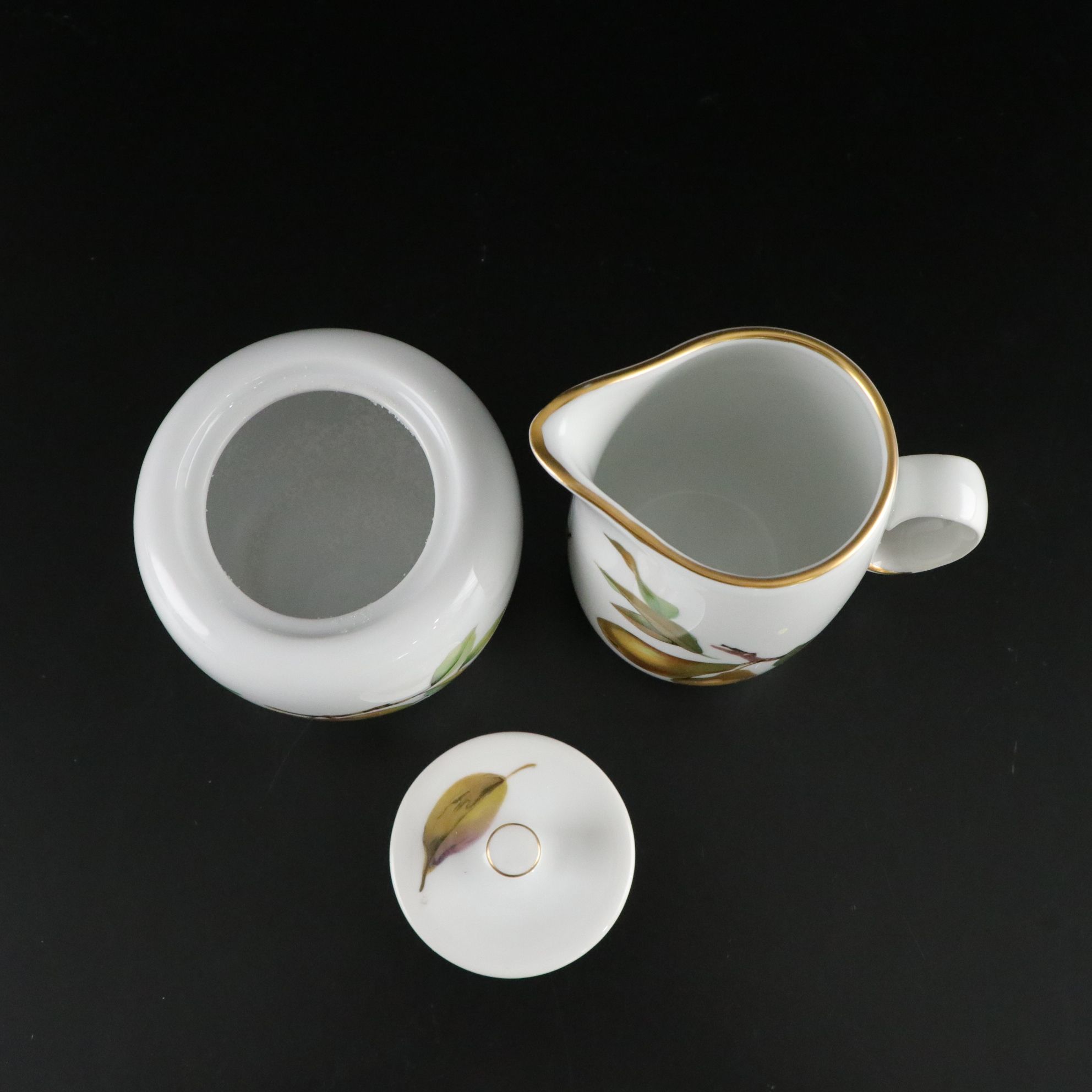 Royal Worcester "Evesham Gold" Dinnerware Set for Six with Extras & Serveware