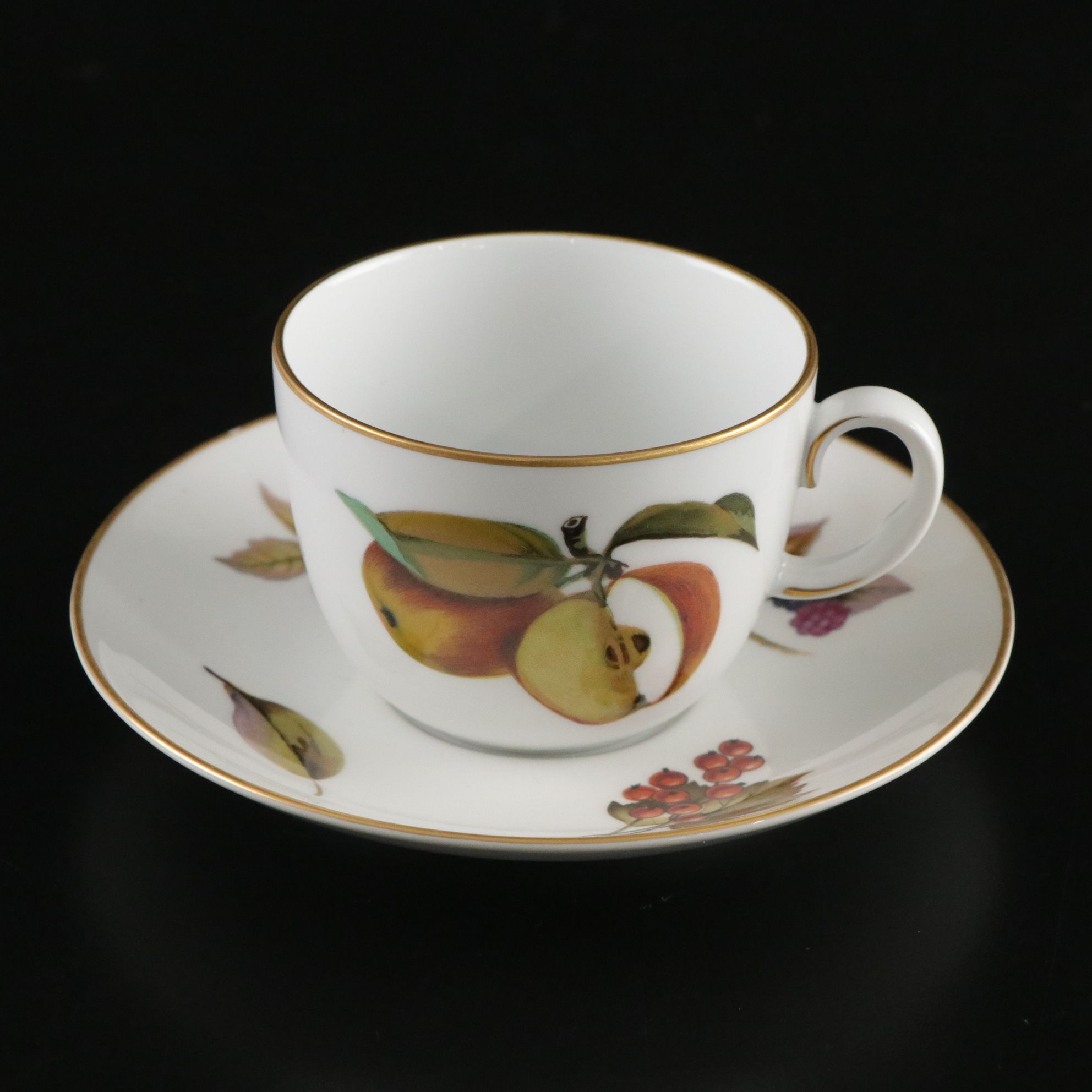 Royal Worcester "Evesham Gold" Dinnerware Set for Six with Extras & Serveware