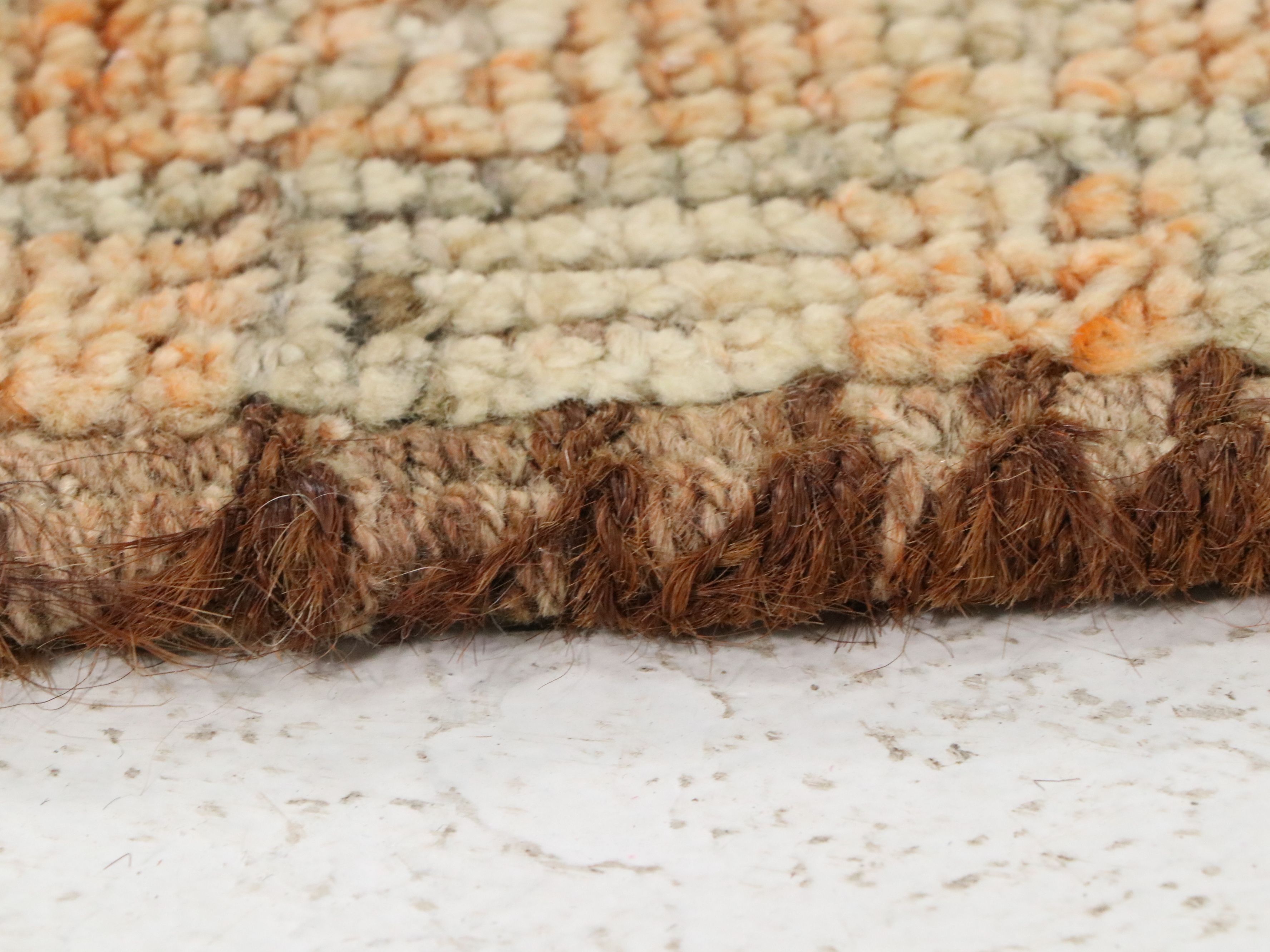 2'11 x 10'3 Hand-Knotted Turkish Oushak Carpet Runner