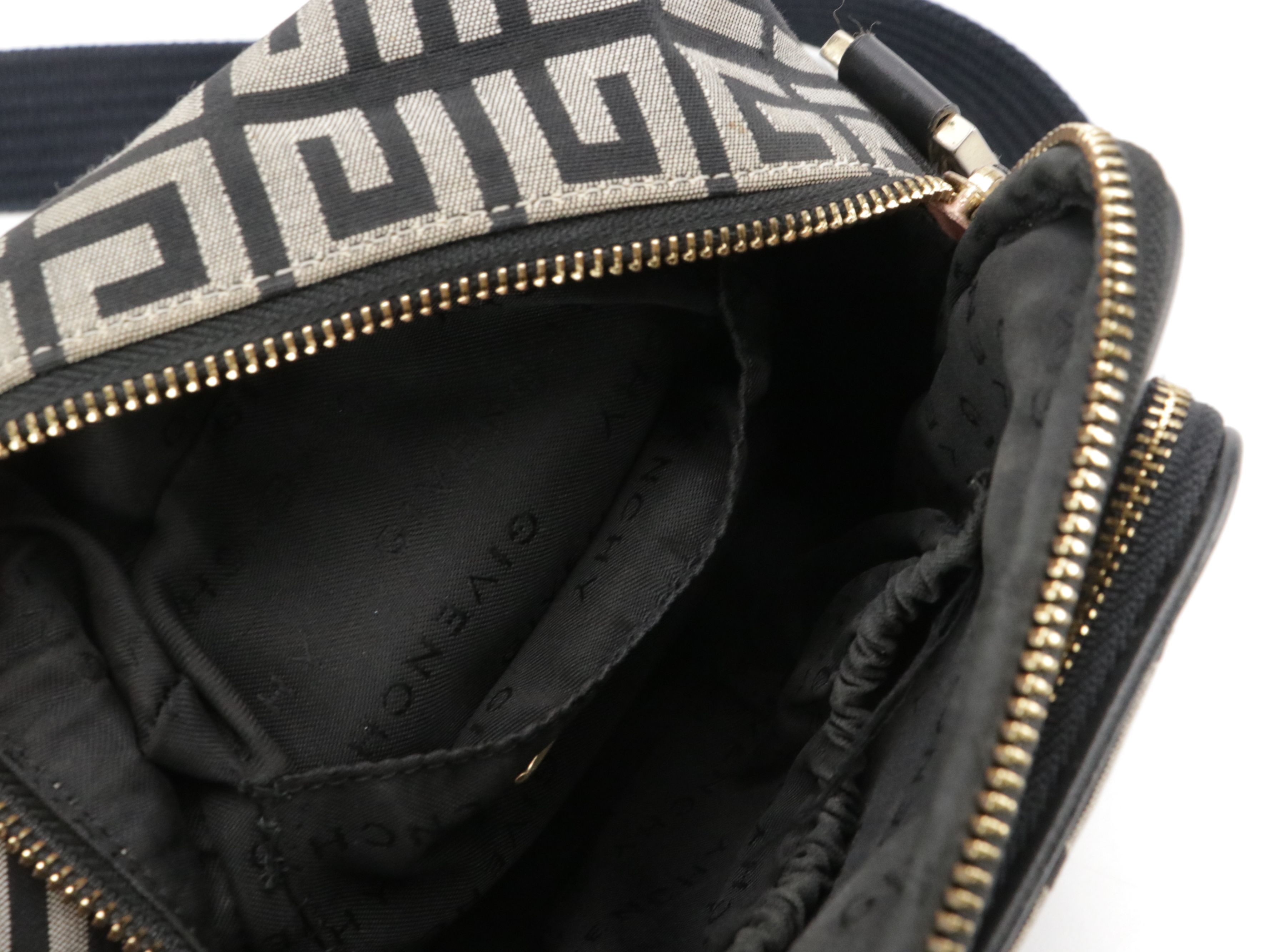 Givenchy Monogram Canvas and Leather Tassel Bag
