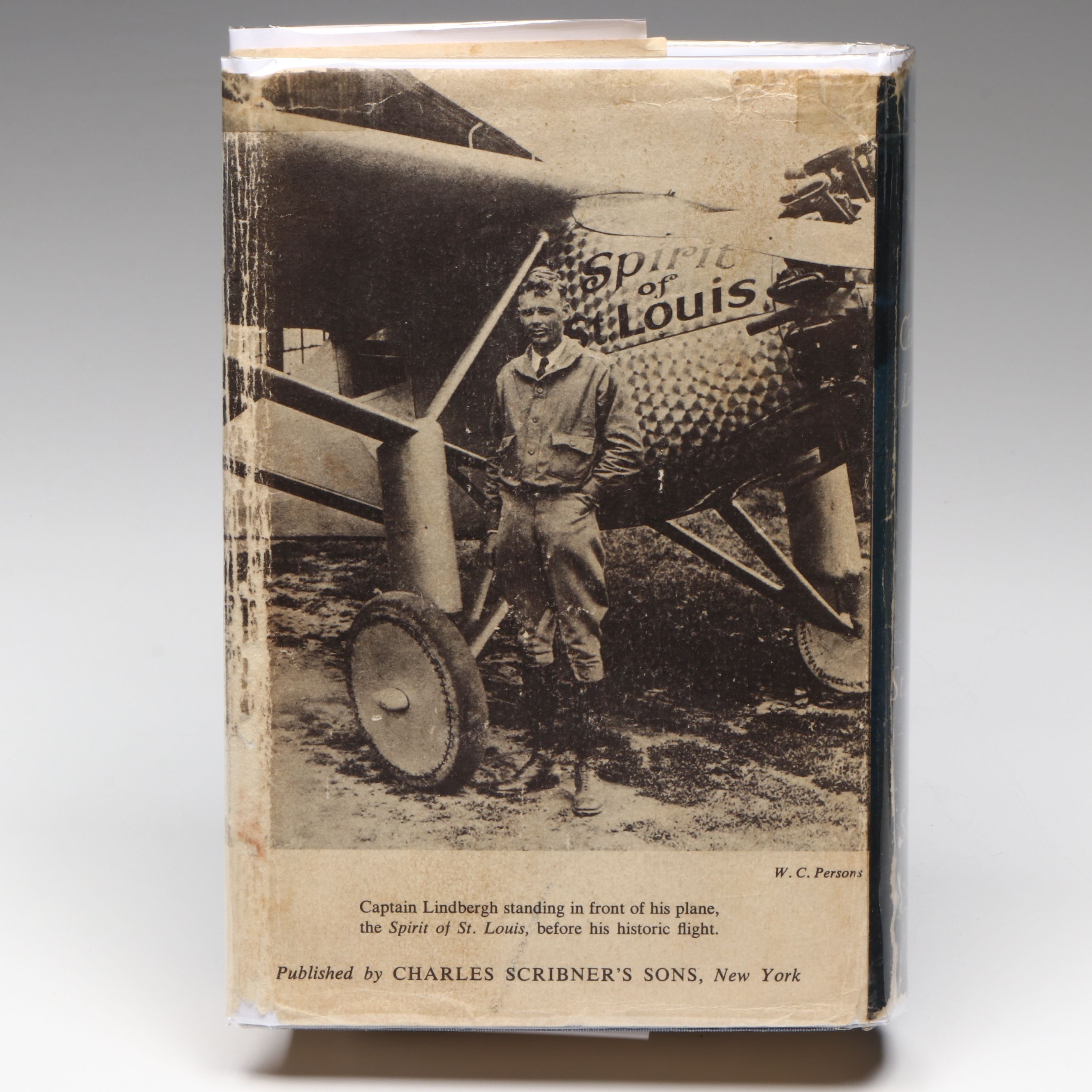 Signed First Printing "The Spirit of St. Louis" by Charles A. Lindbergh, 1953