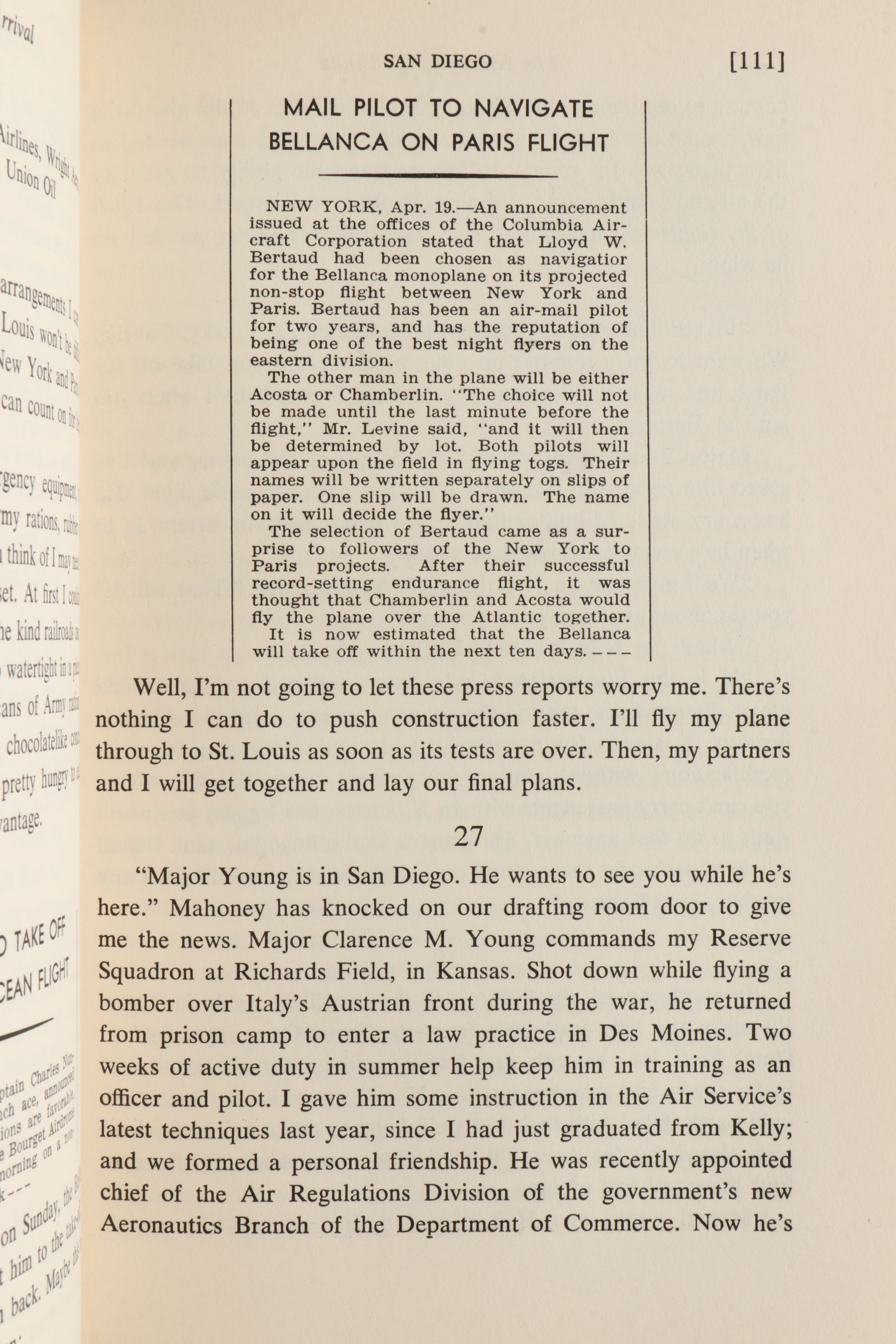 Signed First Printing "The Spirit of St. Louis" by Charles A. Lindbergh, 1953