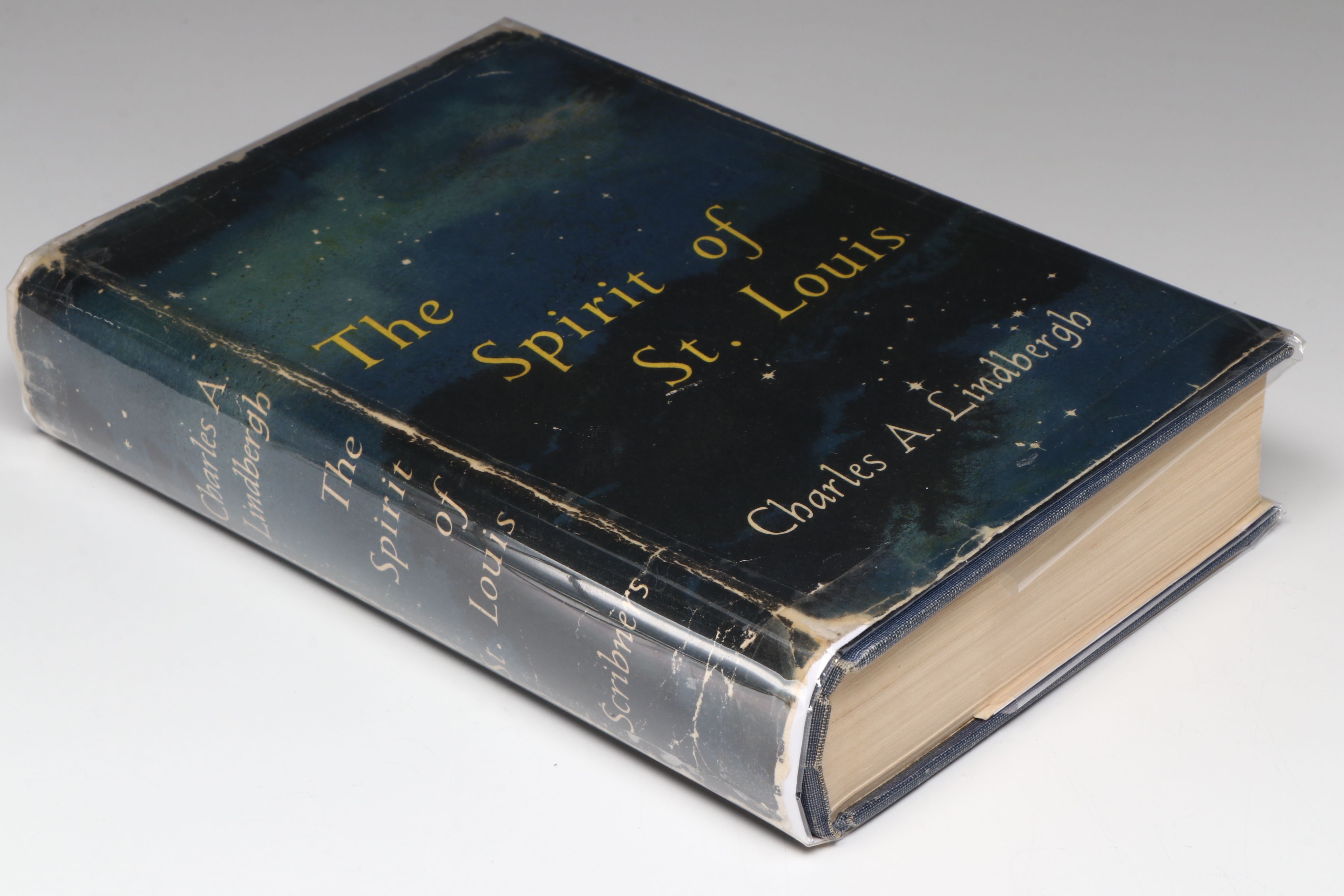 Signed First Printing "The Spirit of St. Louis" by Charles A. Lindbergh, 1953