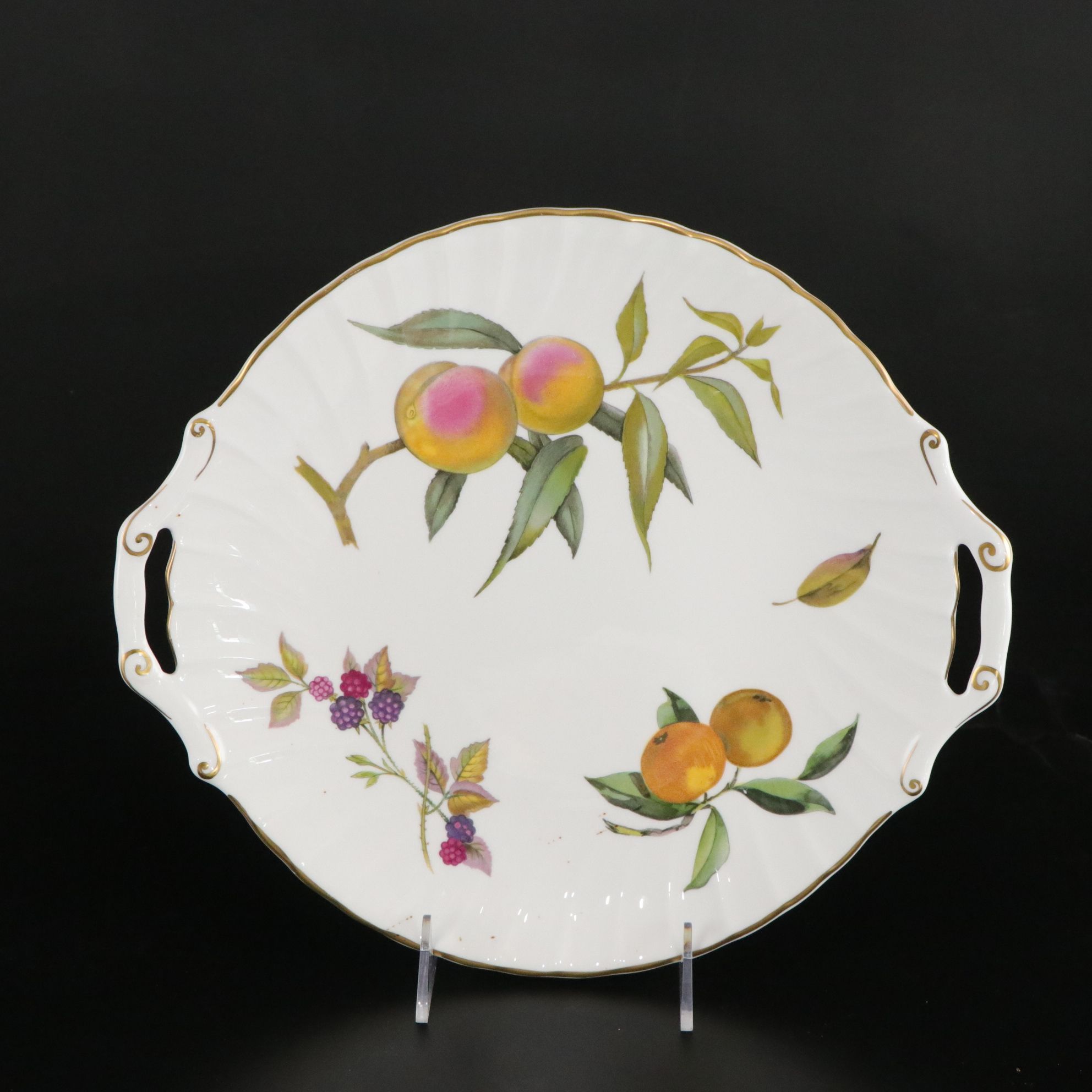 Royal Worcester "Evesham Gold" Serveware, Platters and Casserole Dishes