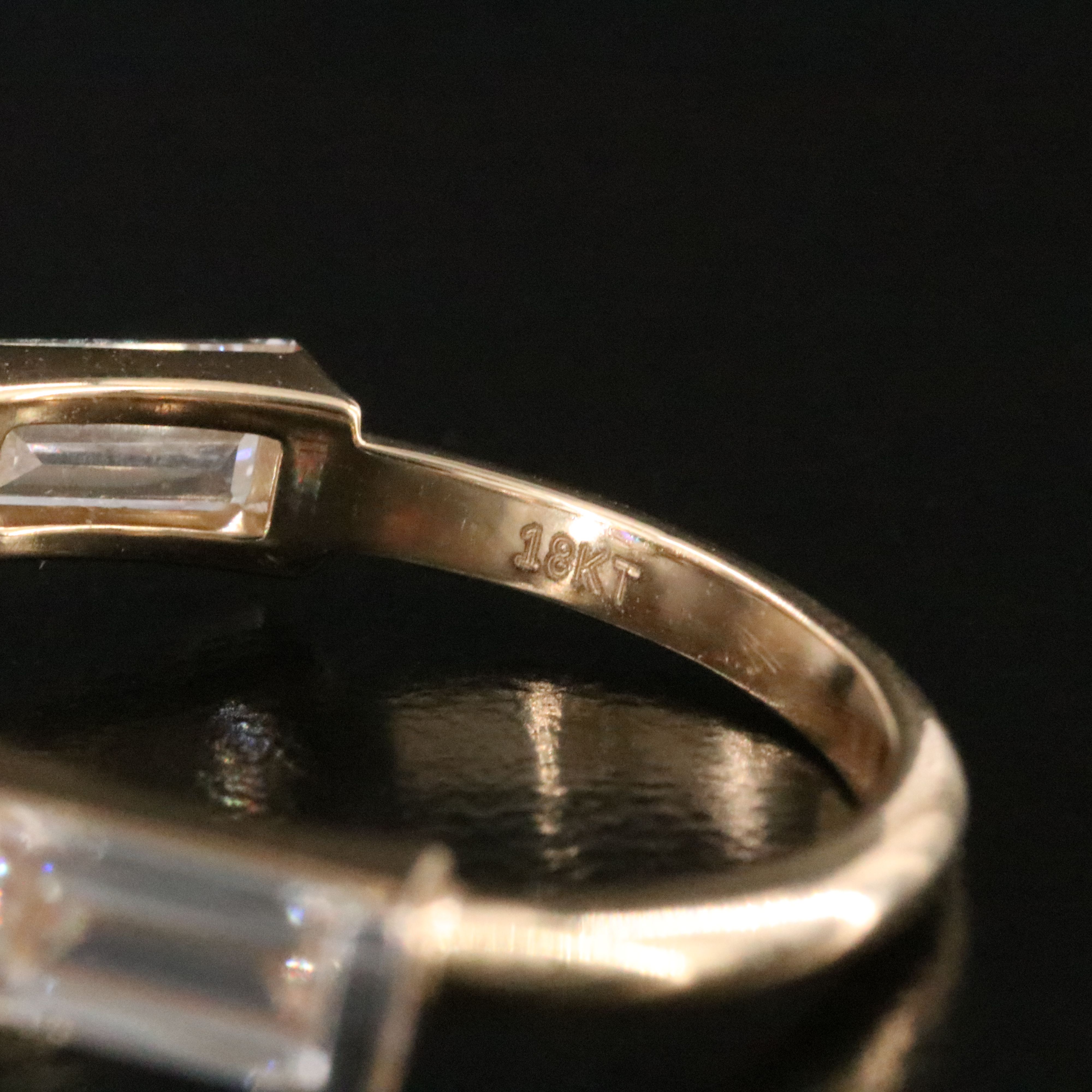 18K 3.47 CTW Lab Grown Diamond Ring with IGI Report