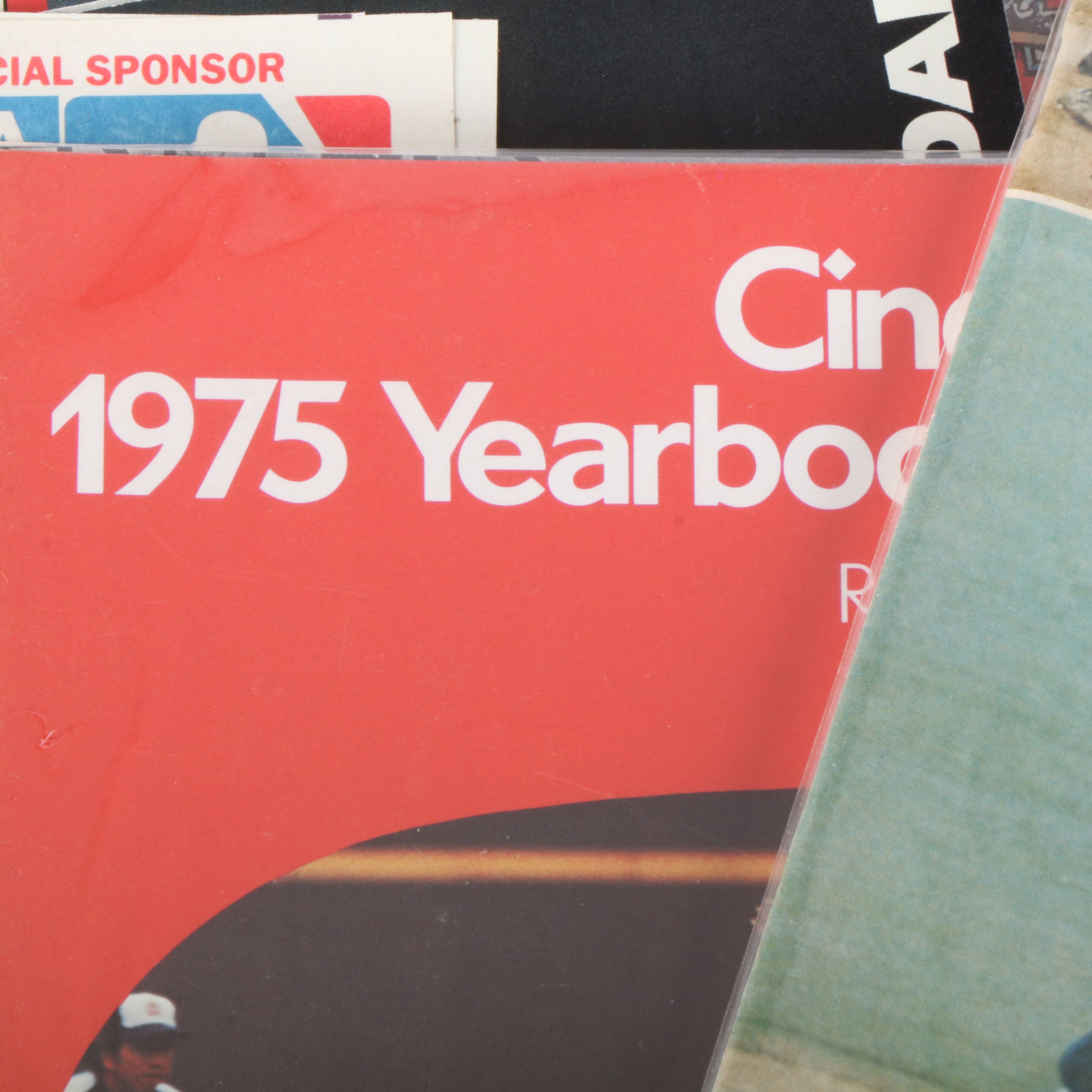 Cincinnati Reds Scorecards, Programs, and More, 1970s-1990s