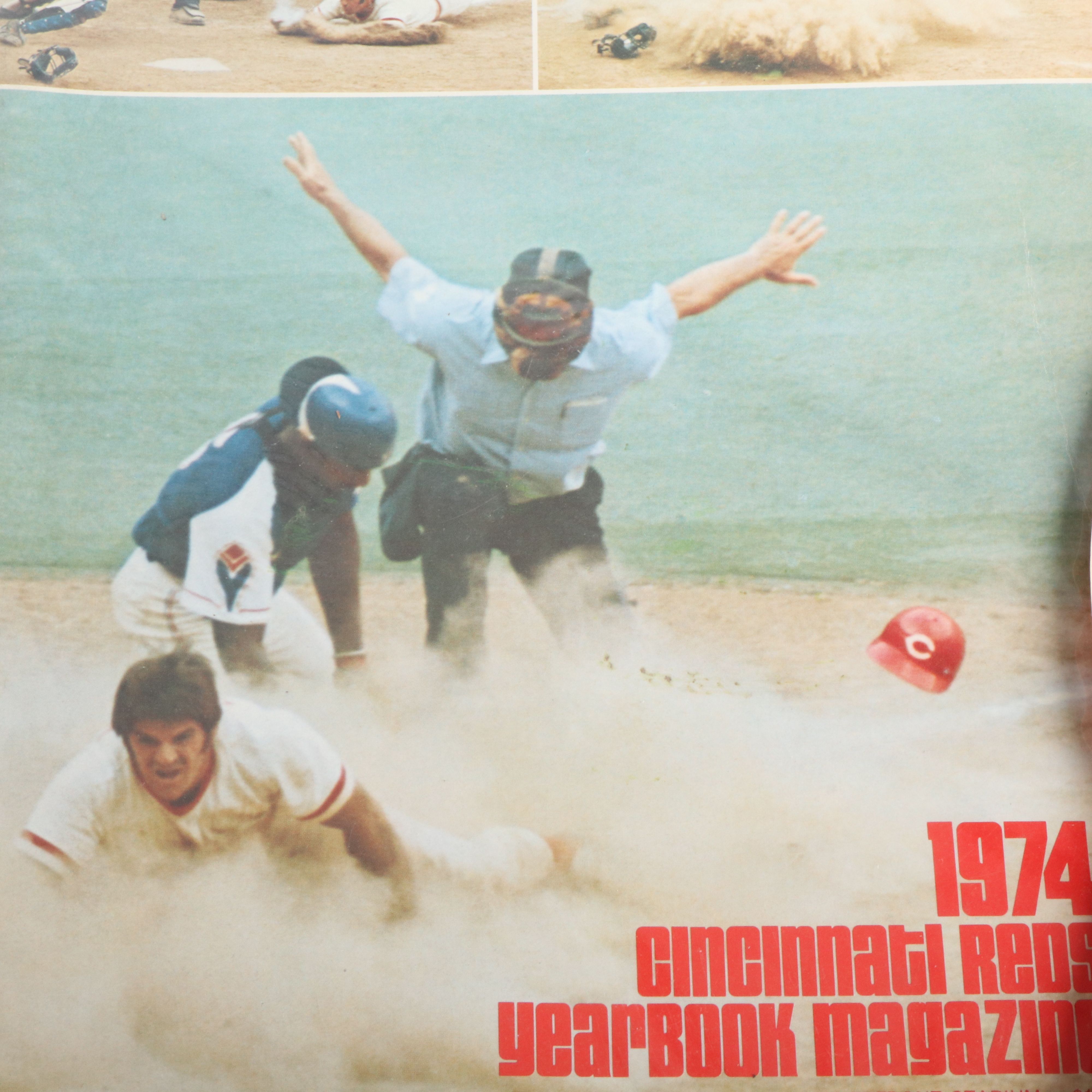 Cincinnati Reds Scorecards, Programs, and More, 1970s-1990s