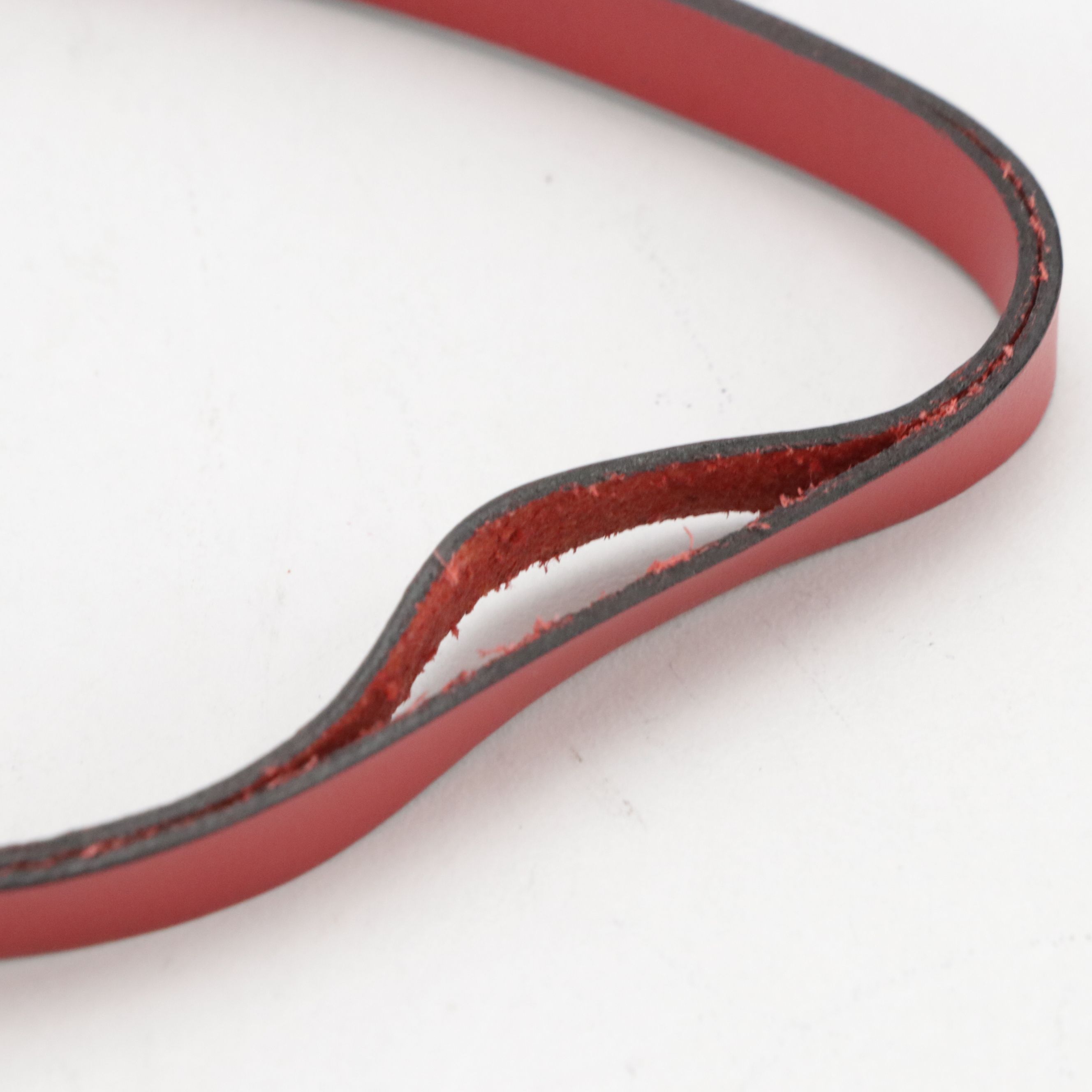 Louis Vuitton Pochette Accessoires in Red Epi and Smooth Leather