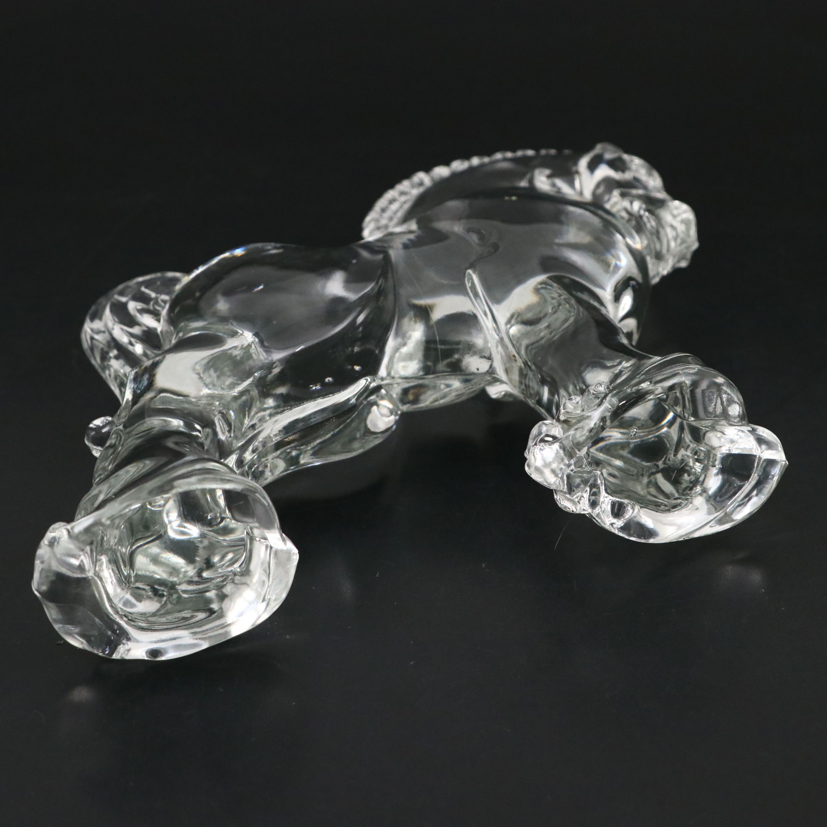 Heisey "Clydesdale" Glass Figurine