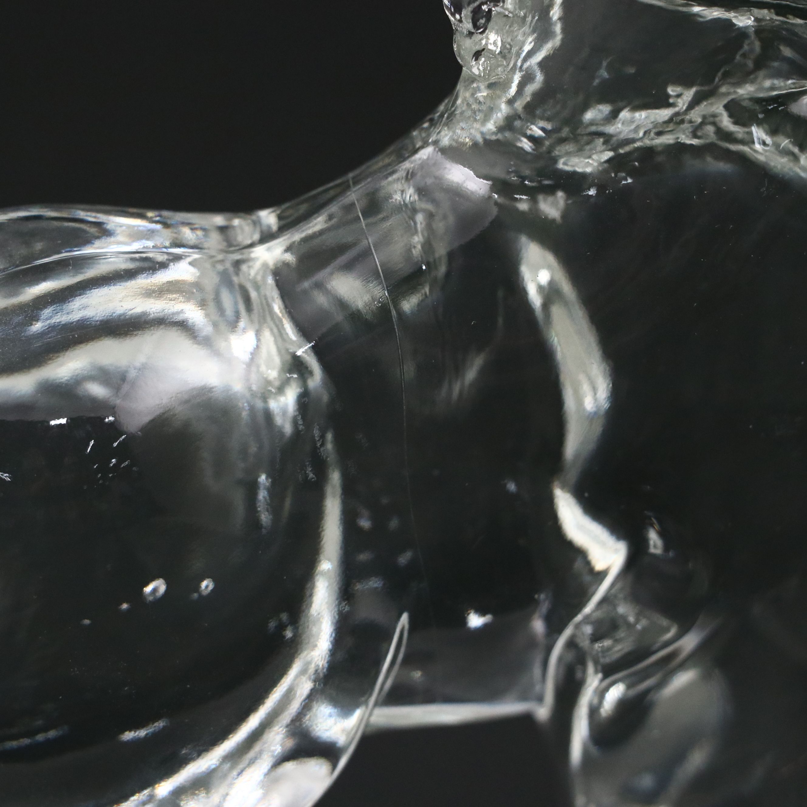 Heisey "Clydesdale" Glass Figurine