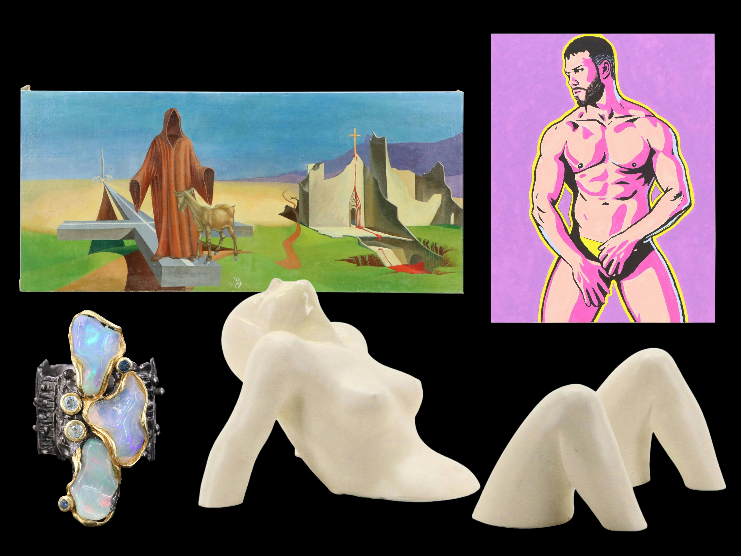 Eclectic Visions: Modern & Bohemian Art, Studio Finds & Curated Home Accents