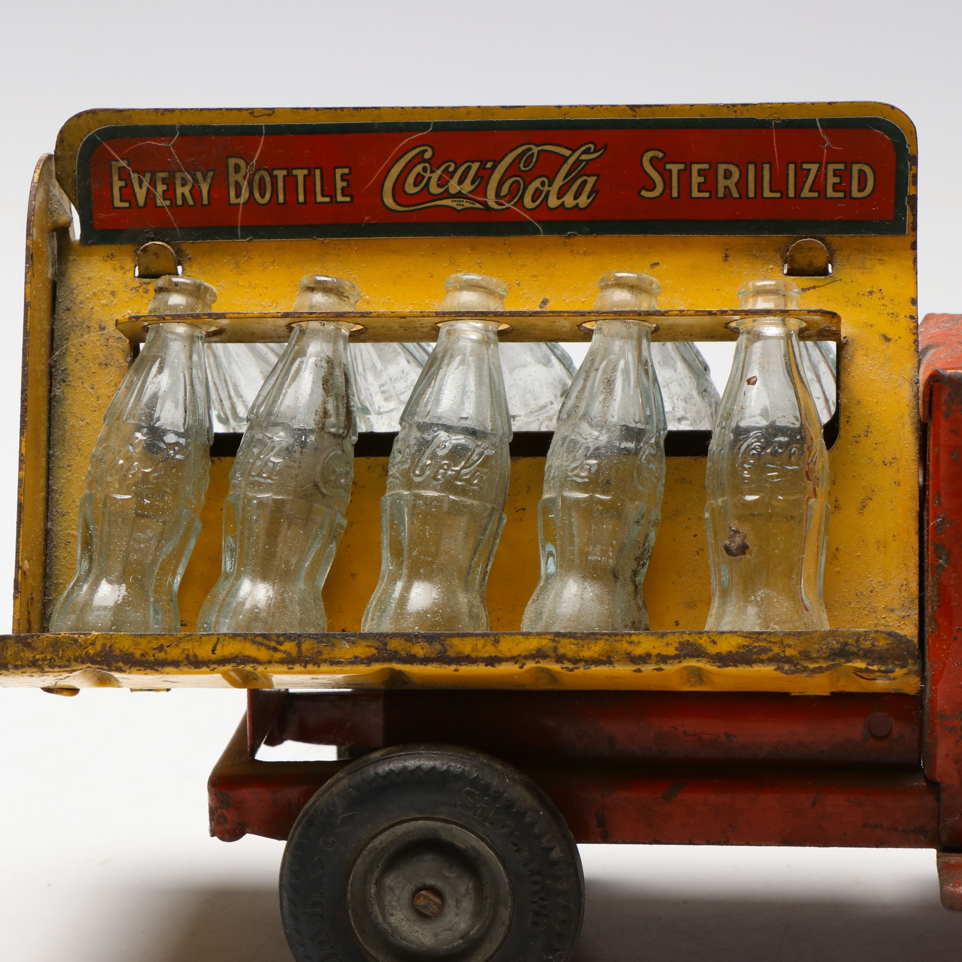 Metalcraft Pressed Steel Coca-Cola Truck, Early to Mid-20th Century