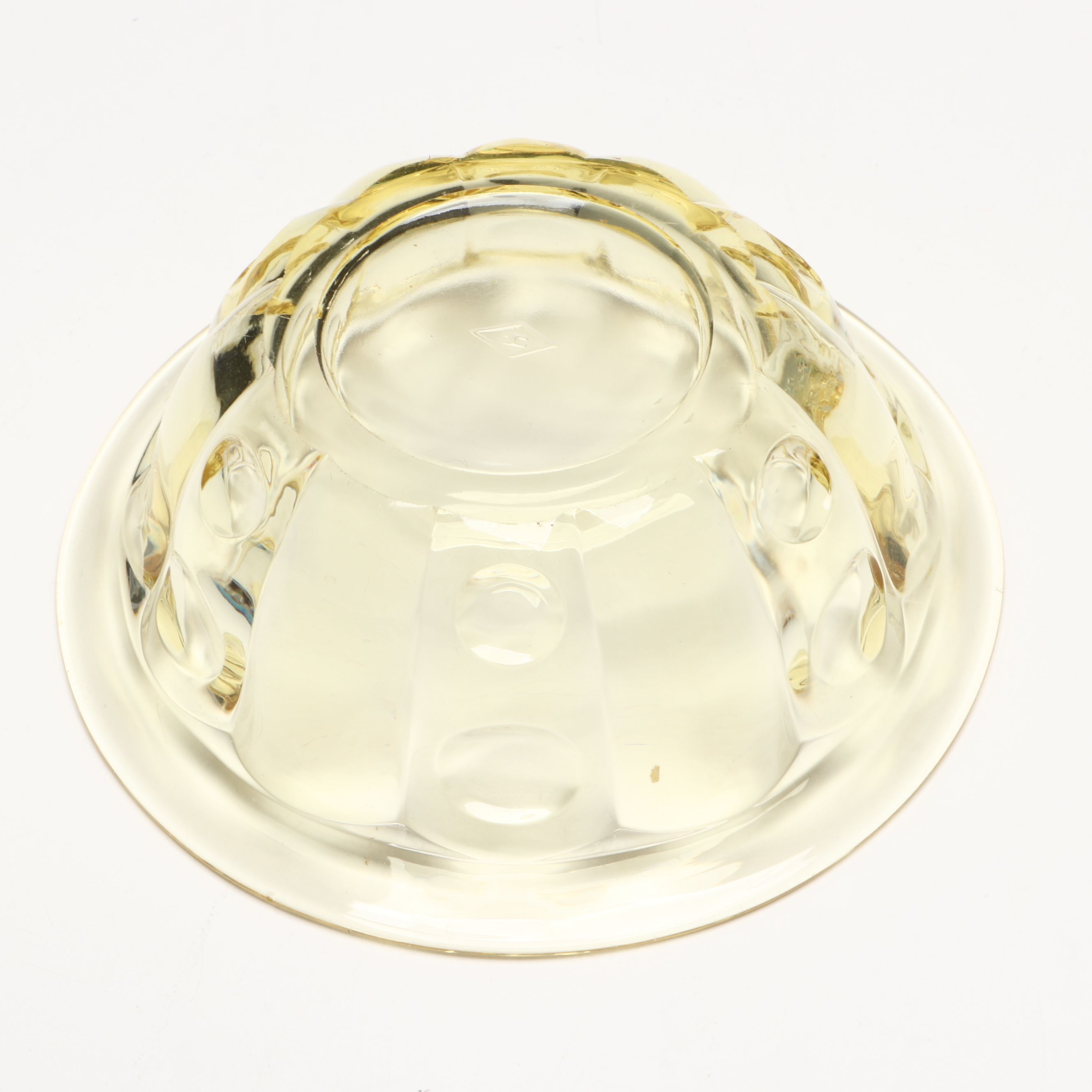Heisey "Old Sandwich Yellow" Fruit Cocktail Glasses and Tableware, 1931-1937