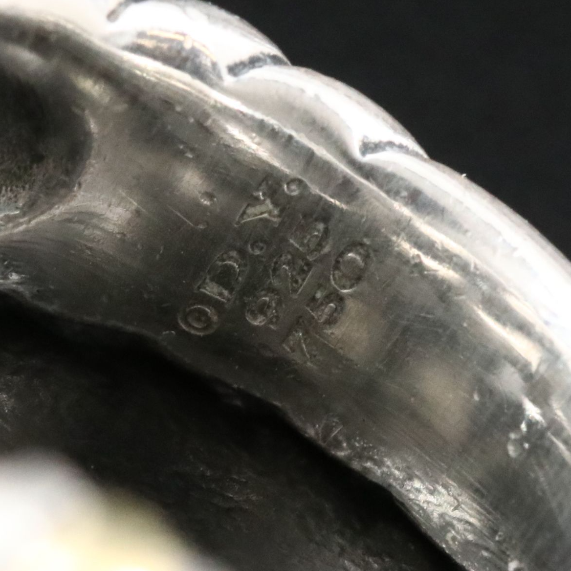 David Yurman Noblesse Sterling Curb Link Ring with 18K Accents