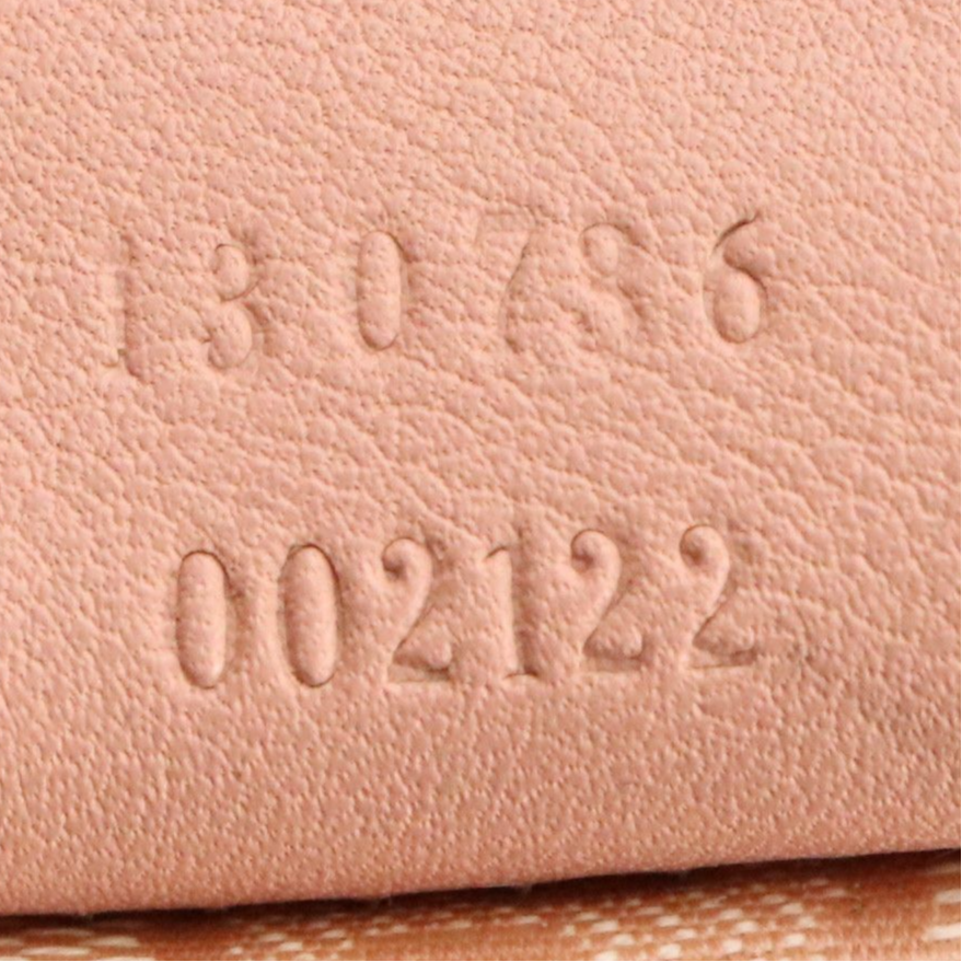 Gucci Medium Abbey Tote Bag in Light Pink GG Crystal Canvas and Leather