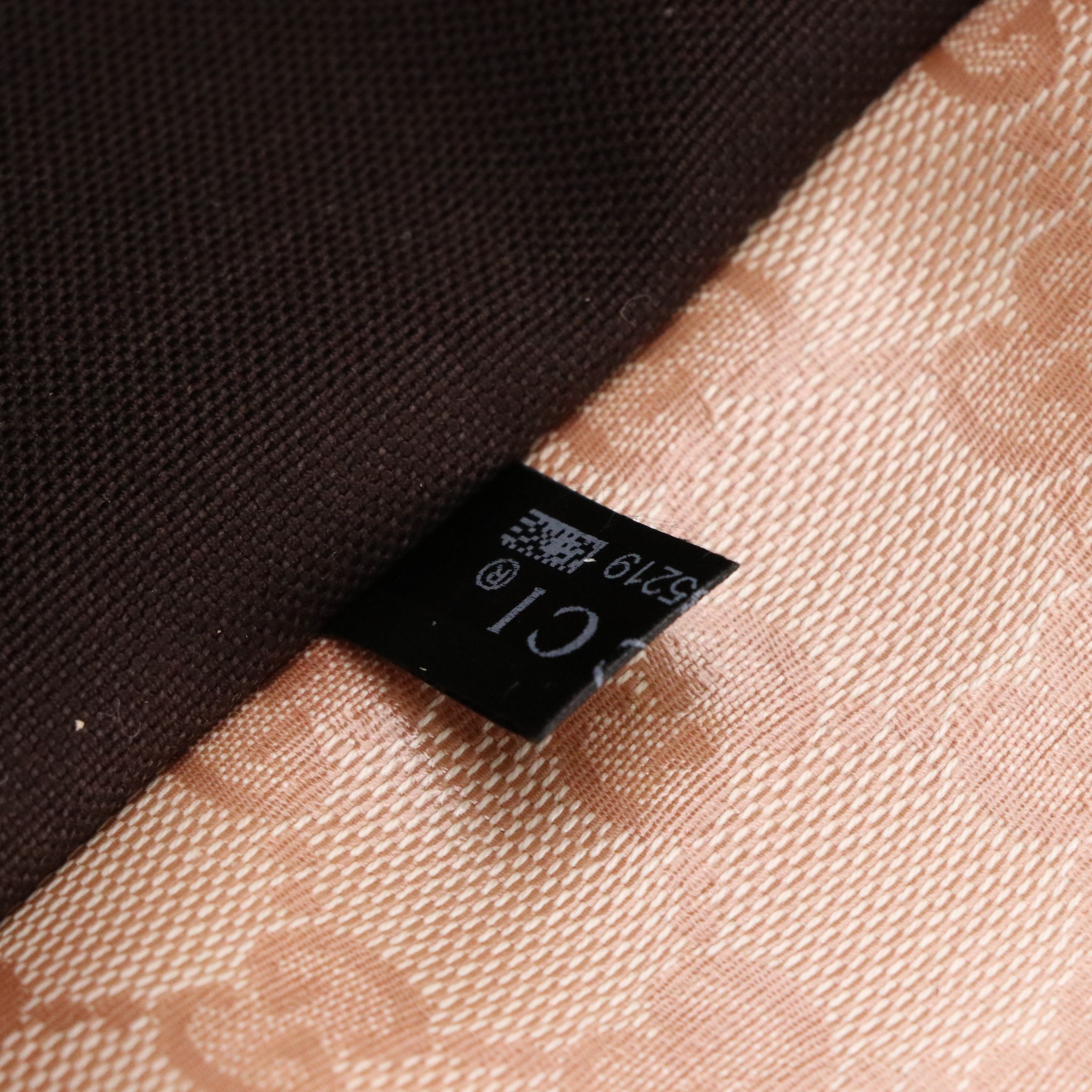 Gucci Medium Abbey Tote Bag in Light Pink GG Crystal Canvas and Leather