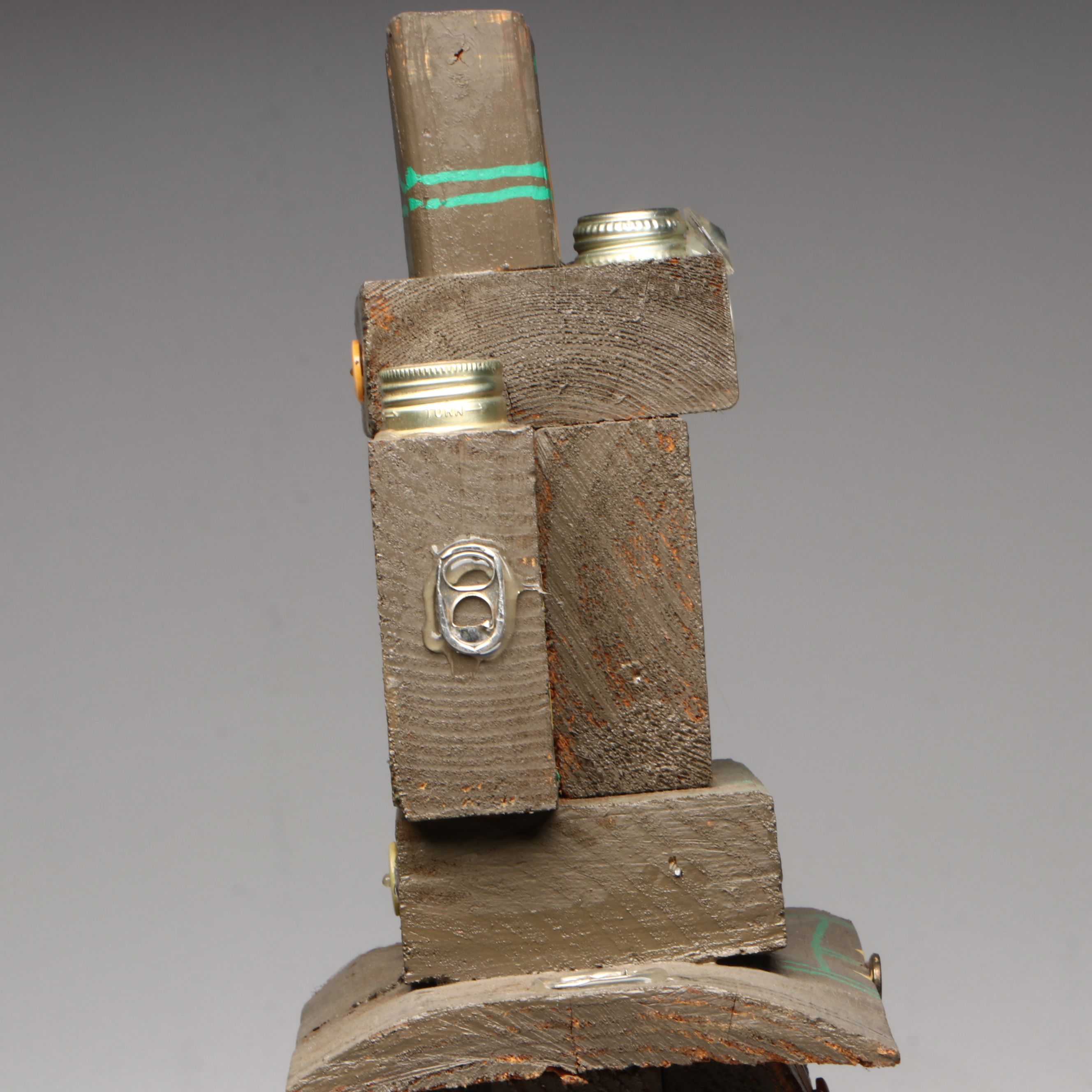 Jennifer Bauman Mixed Media Feline Sculpture | EBTH