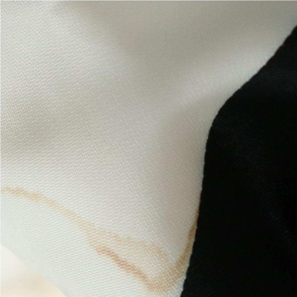 Curated Victor Costa B&W Striped Pearl Accented Strapless Evening Gown & Hat