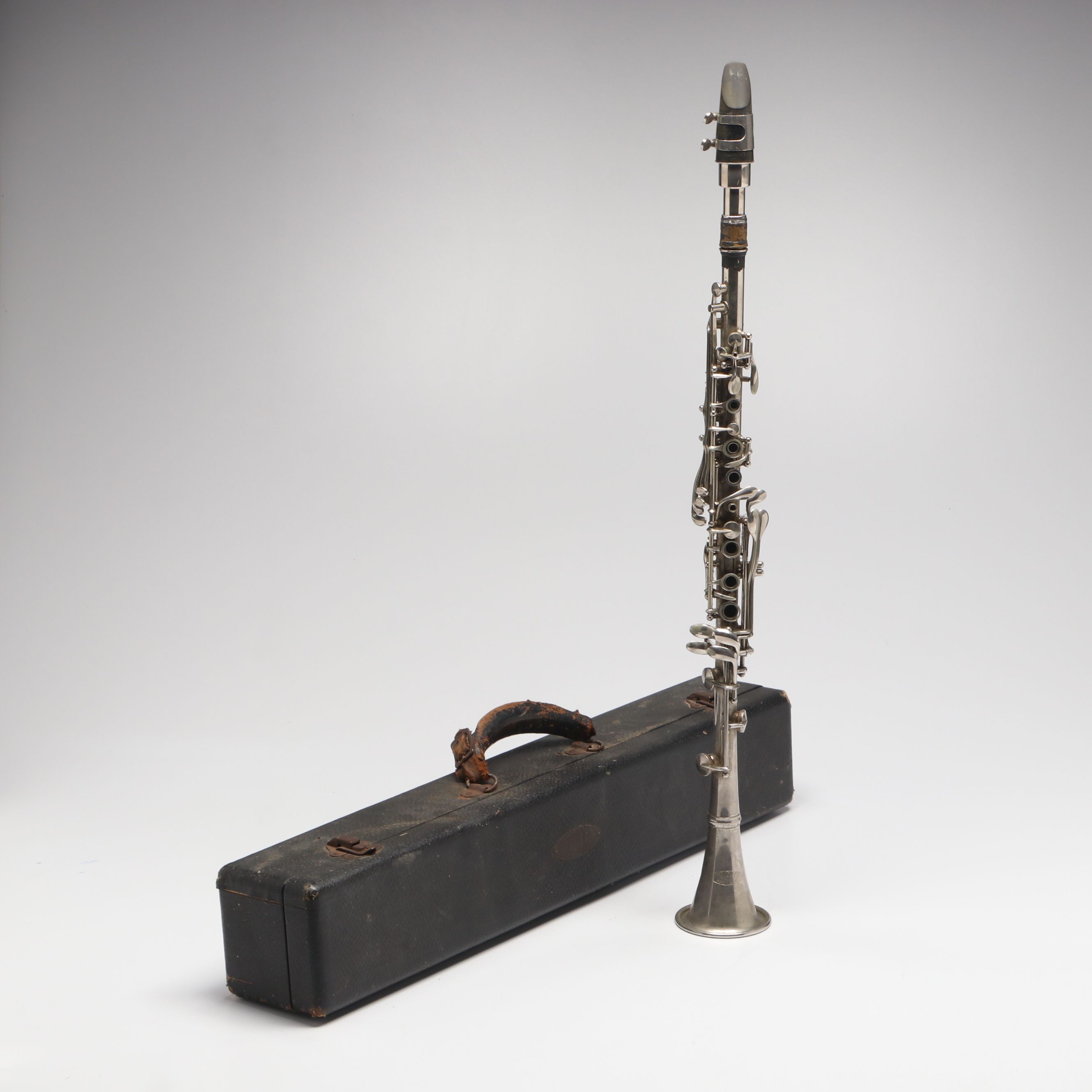 Pedler "Premiere" Silver Plated Clarinet, Early to Mid-20th Century