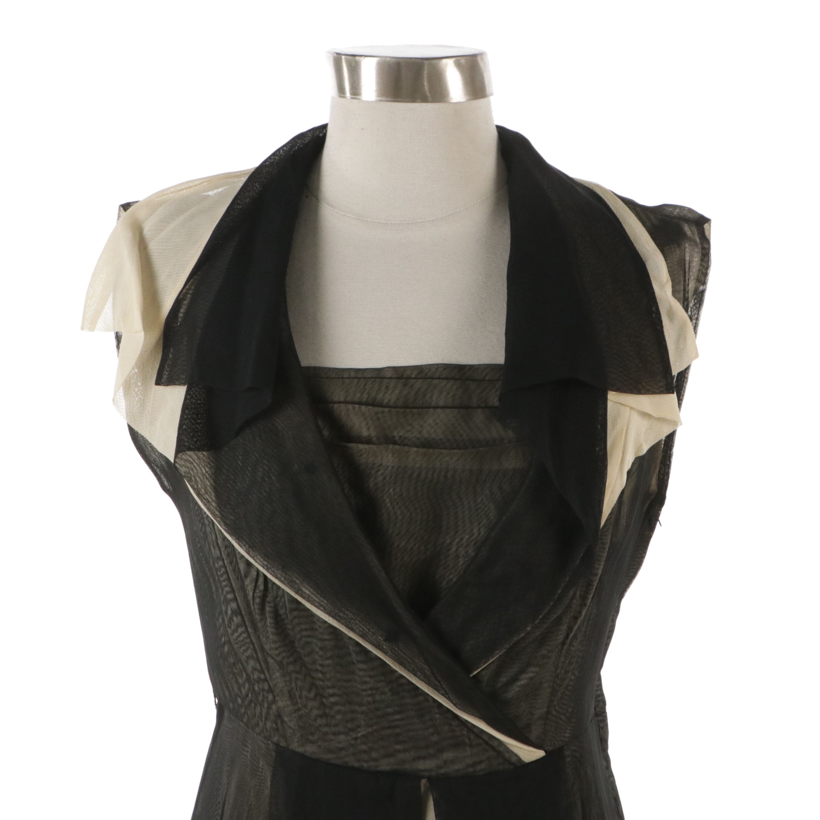 Curated 1960s Mod Cocktail Dress, Handbag & Accessories Ensemble