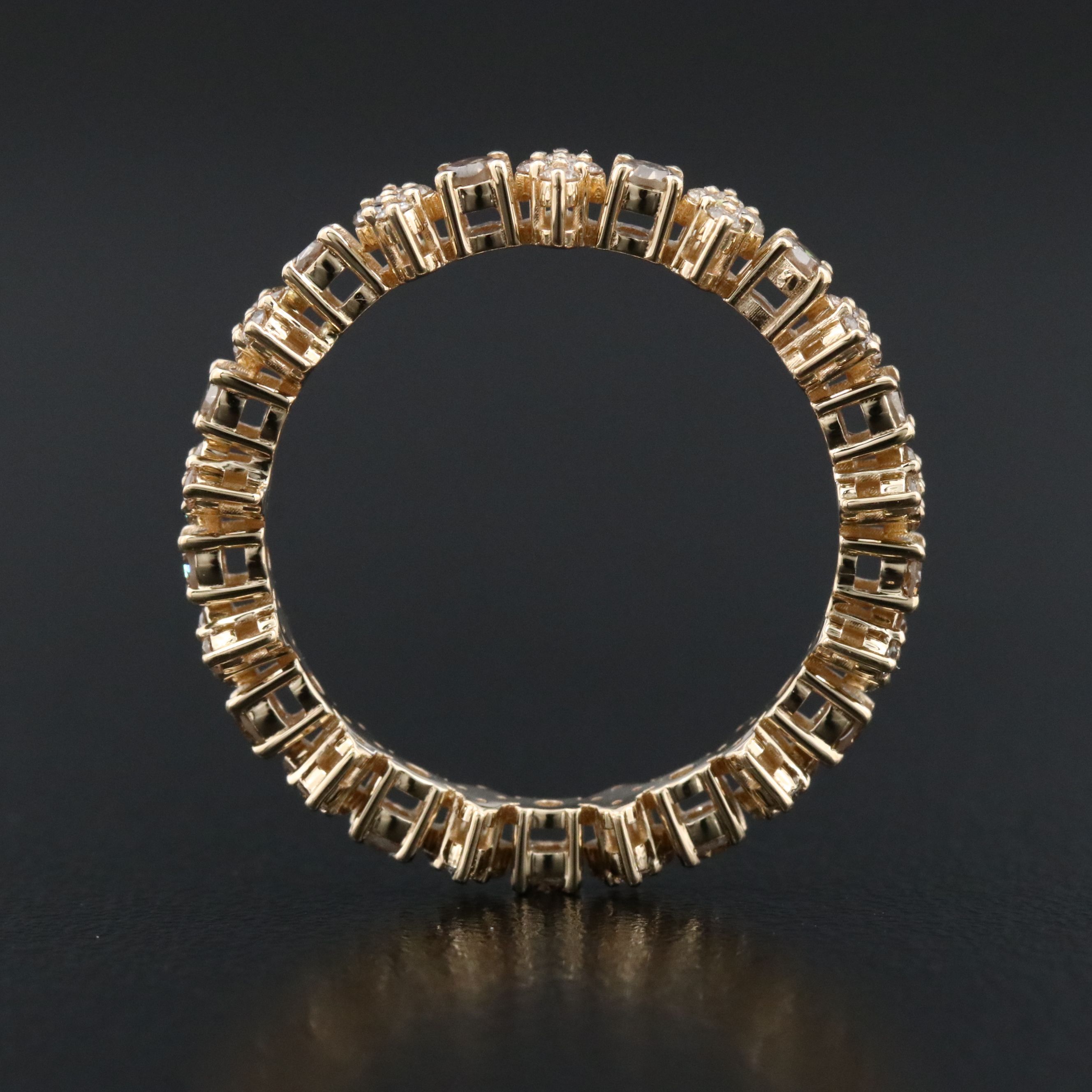 14K 0.80 CTW Diamond Eternity Band