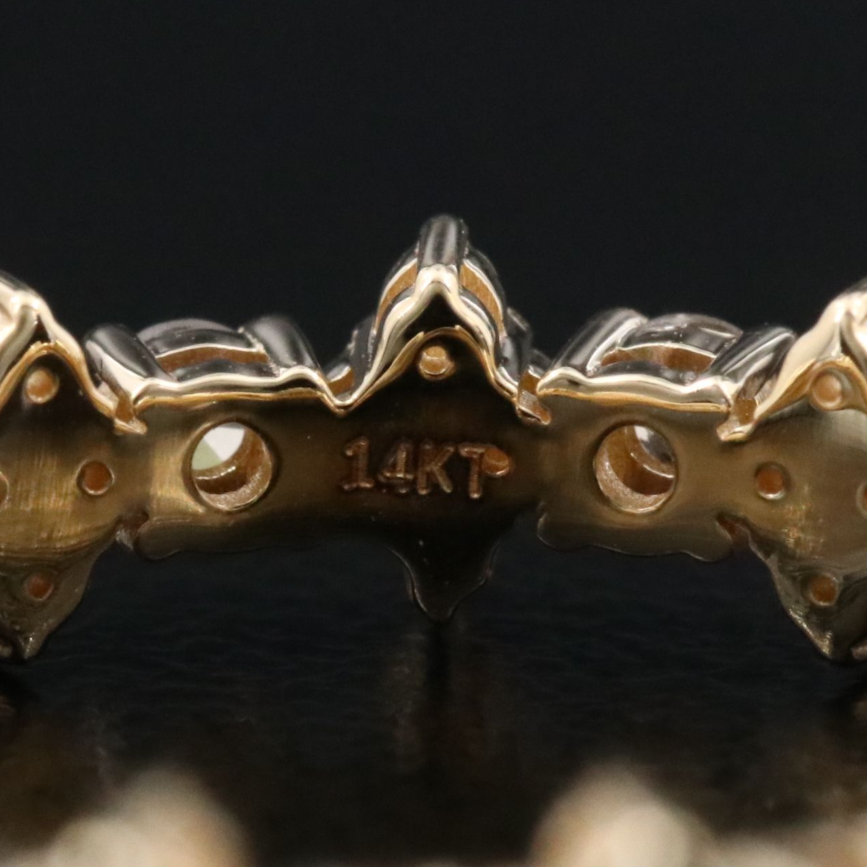 14K 0.80 CTW Diamond Eternity Band
