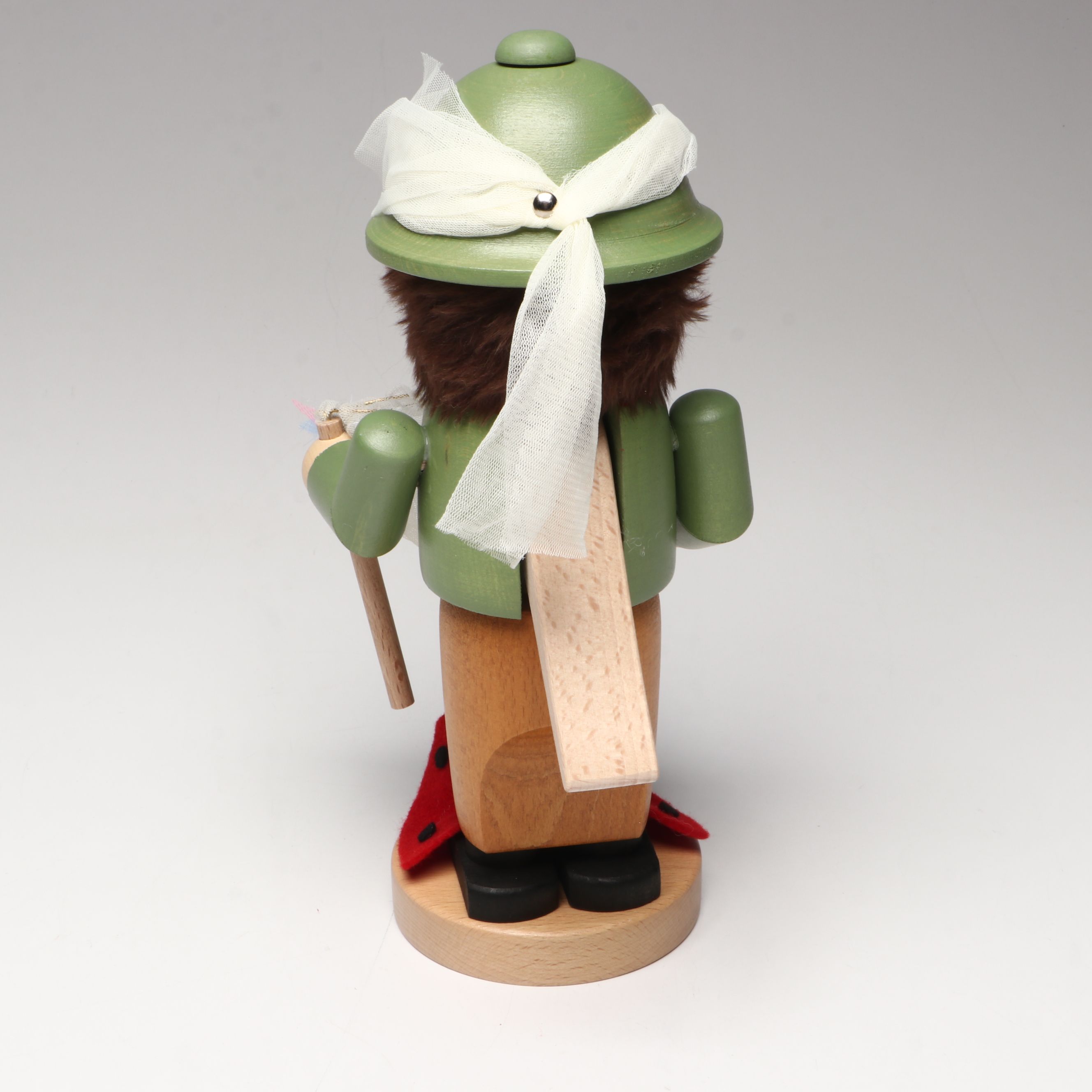 Steinbach Entomologist Hand-Painted Wooden Nutcracker, 2000s