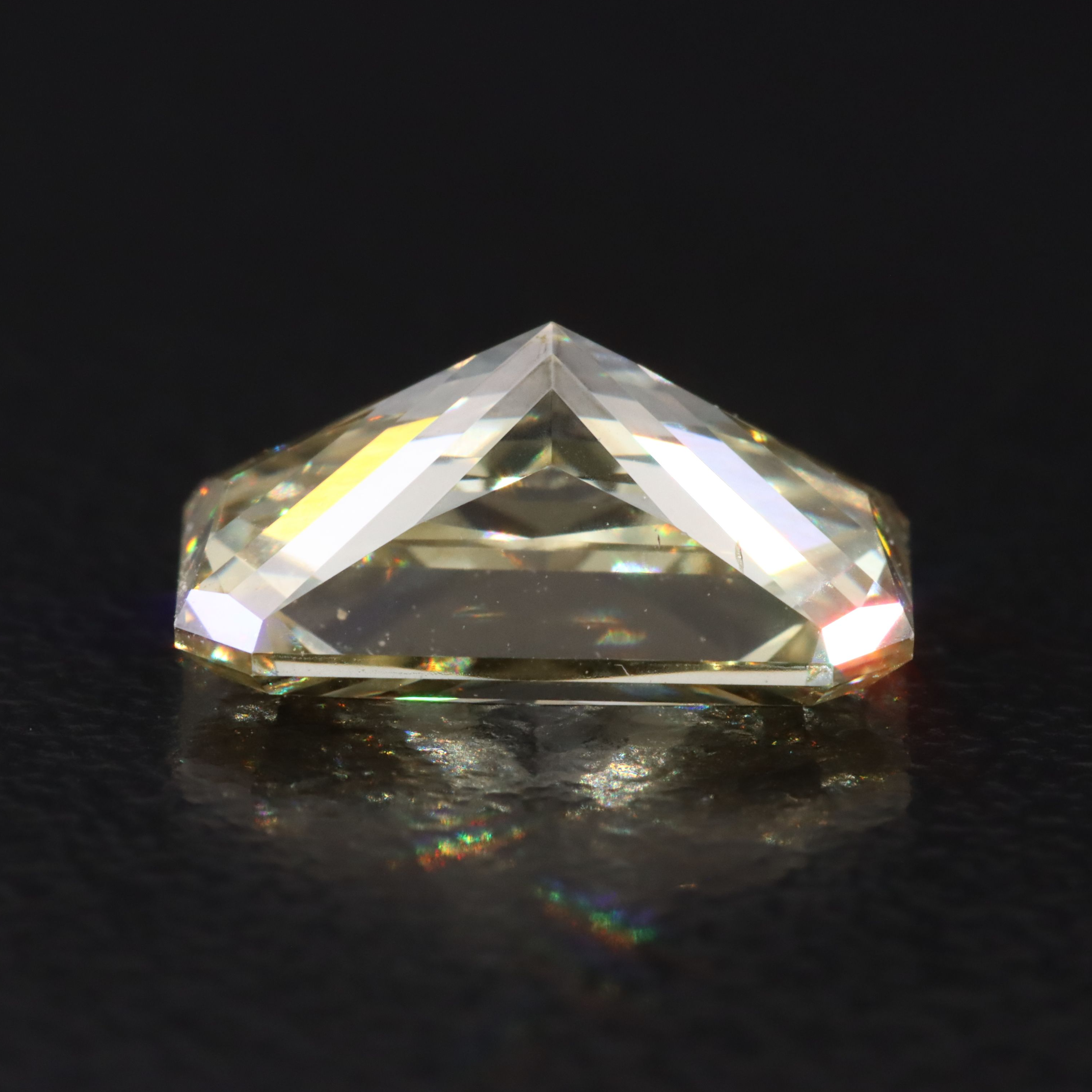 Loose 3.06 CT Lab Grown Fancy Yellow Diamond with IGI Report