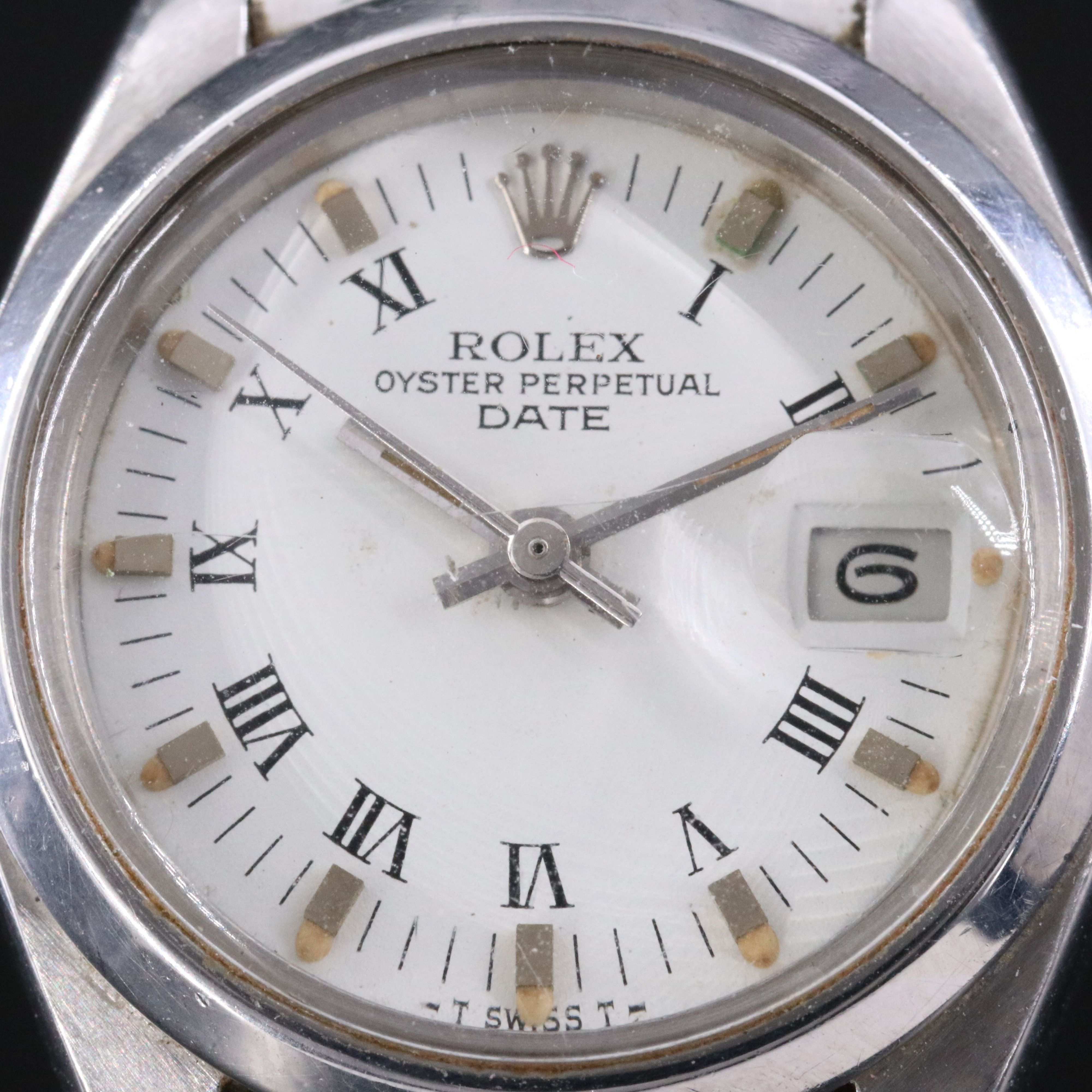 Rolex Oyster Perpetual Date 2030 Vintage Watch c.1982