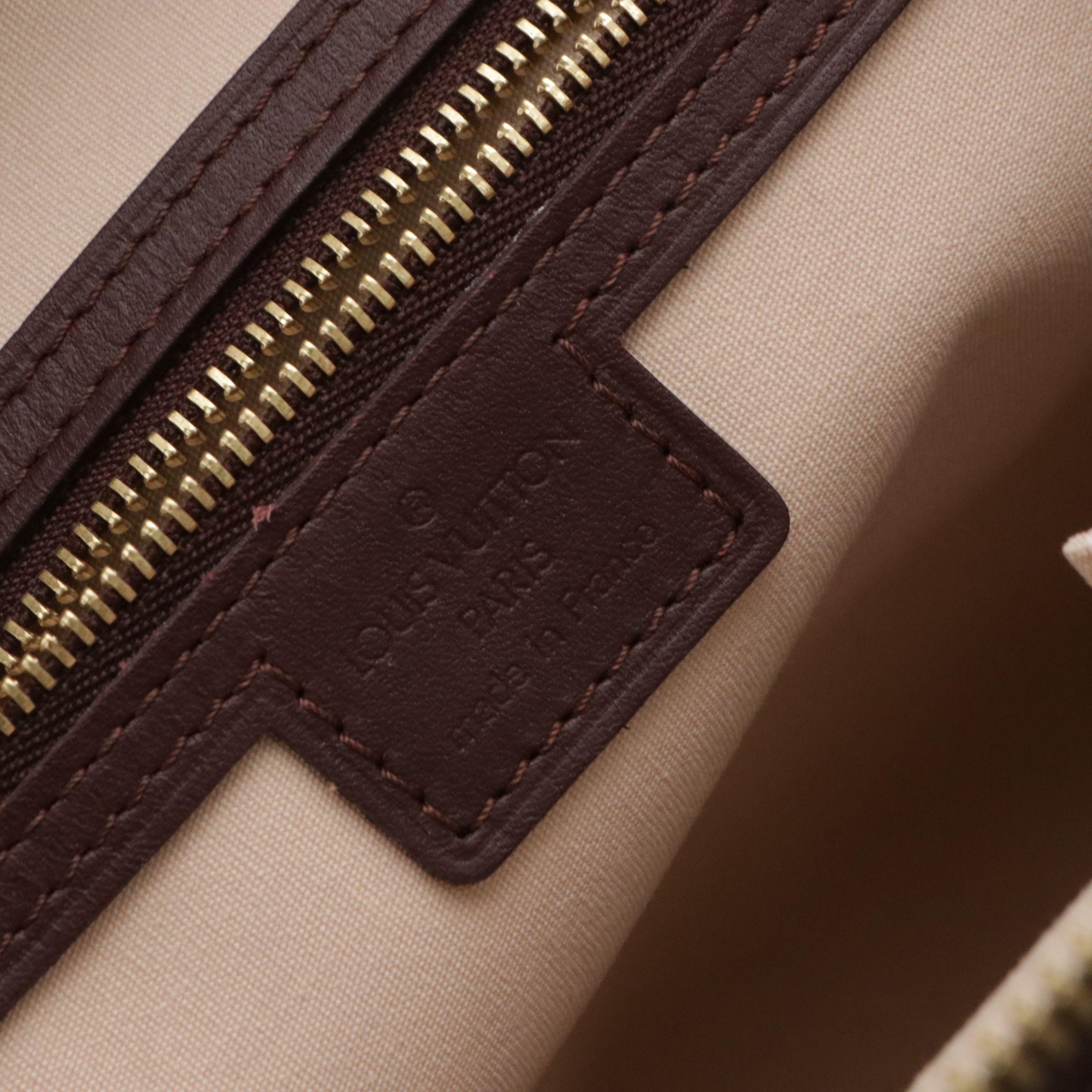 Louis Vuitton Josephine PM Bag in Cherry Monogram Mini Lin Canvas and Leather