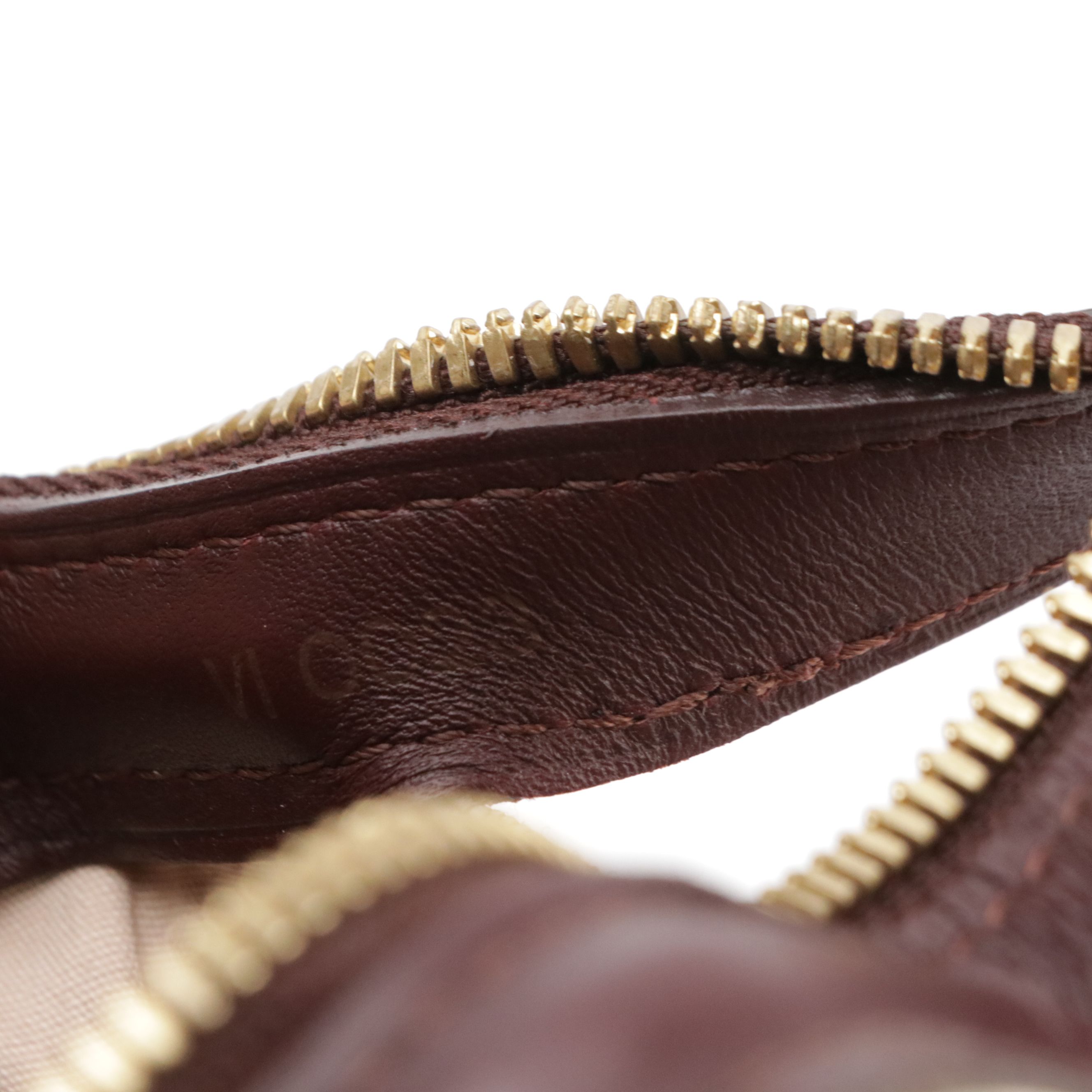 Louis Vuitton Josephine PM Bag in Cherry Monogram Mini Lin Canvas and Leather